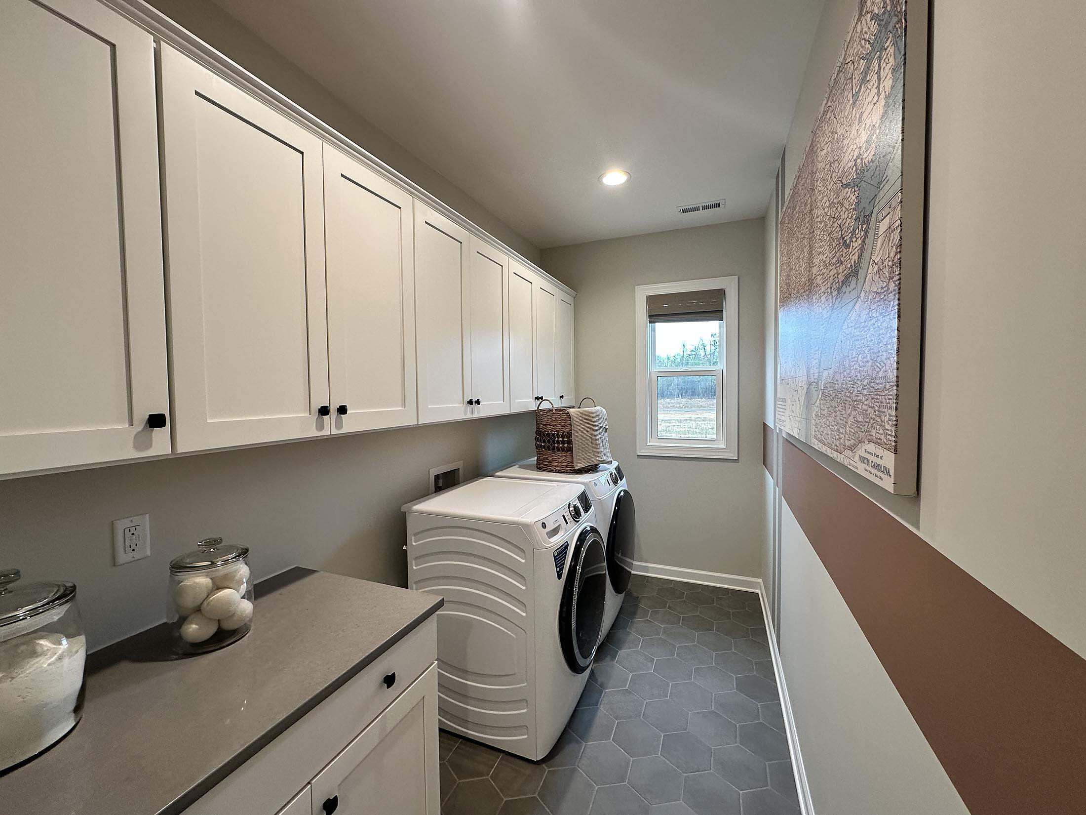 Laundry - optional cabinets