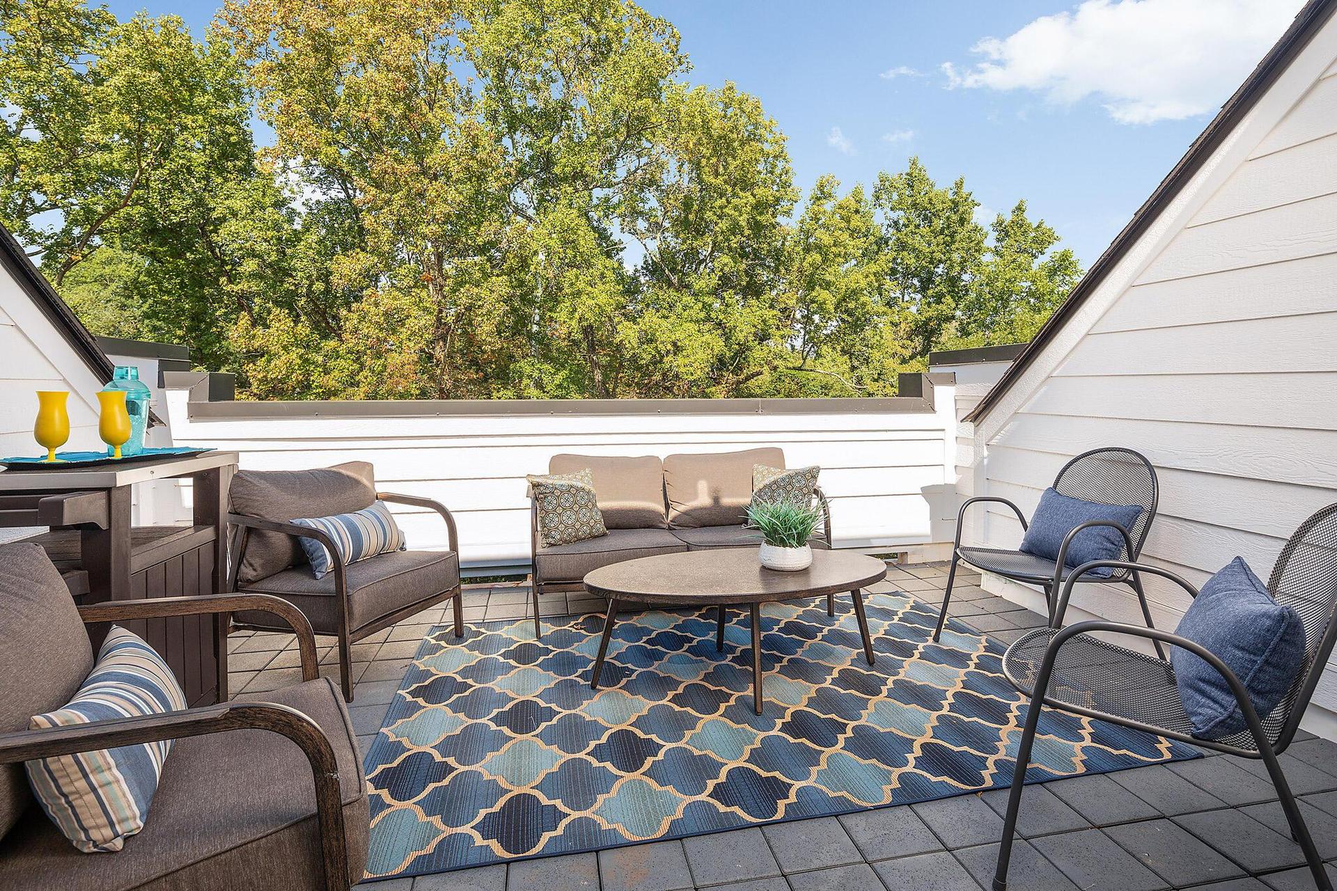 Cambria plan Rooftop Terrace at Equinox