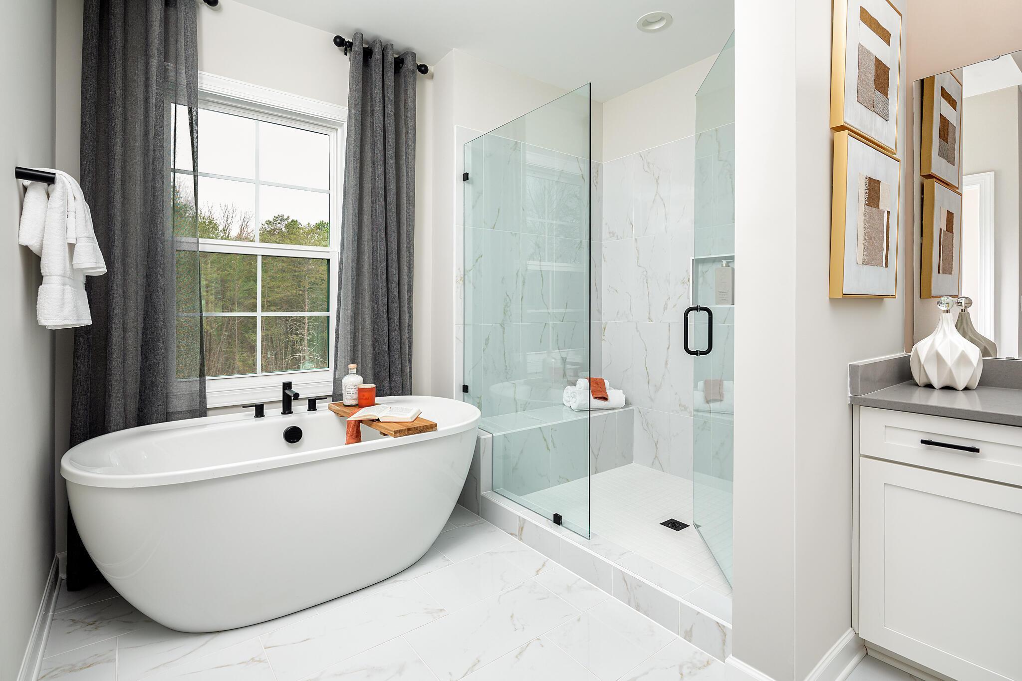 Premier Bath - Freestanding tub option
