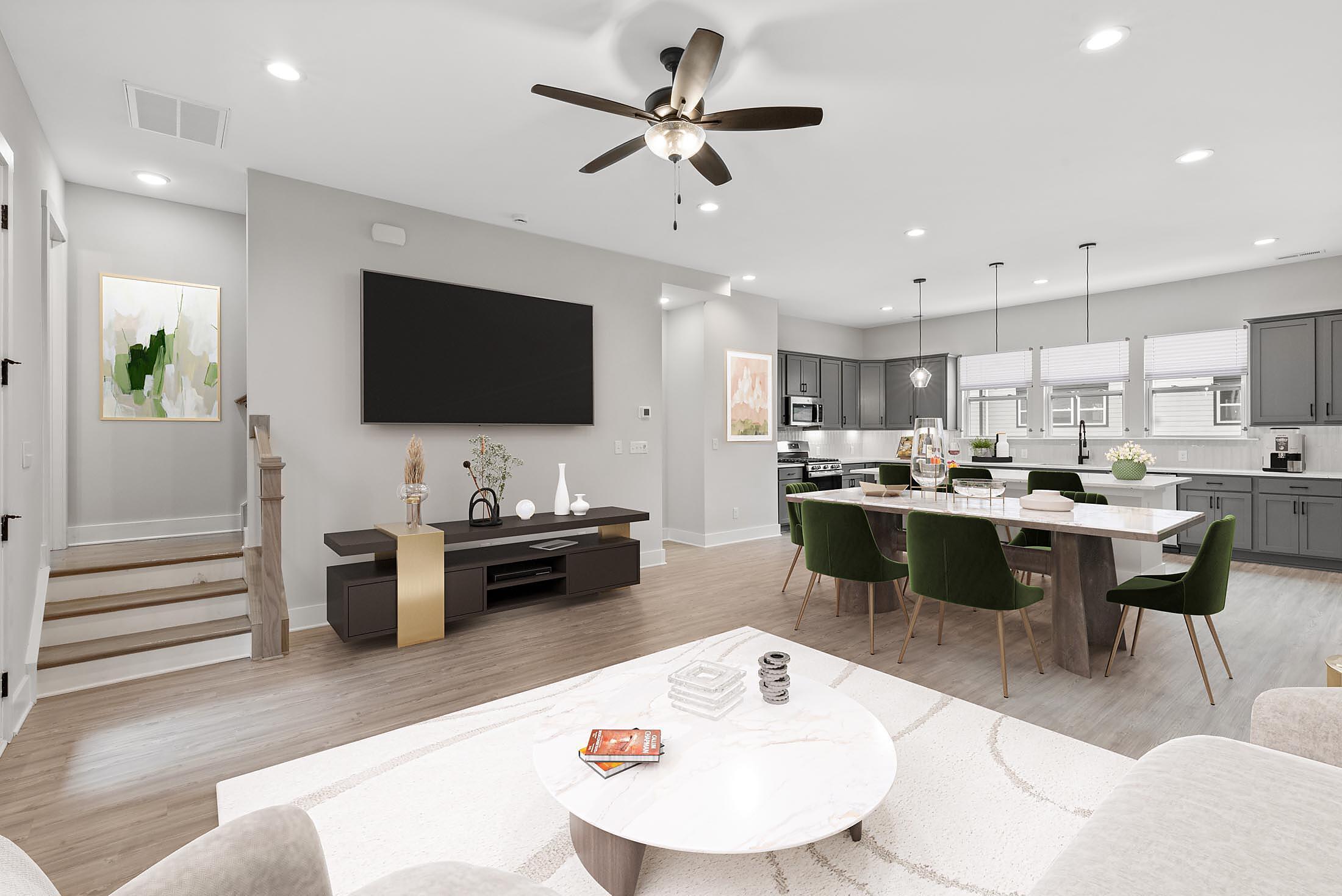 Kitchen/Living/Dining