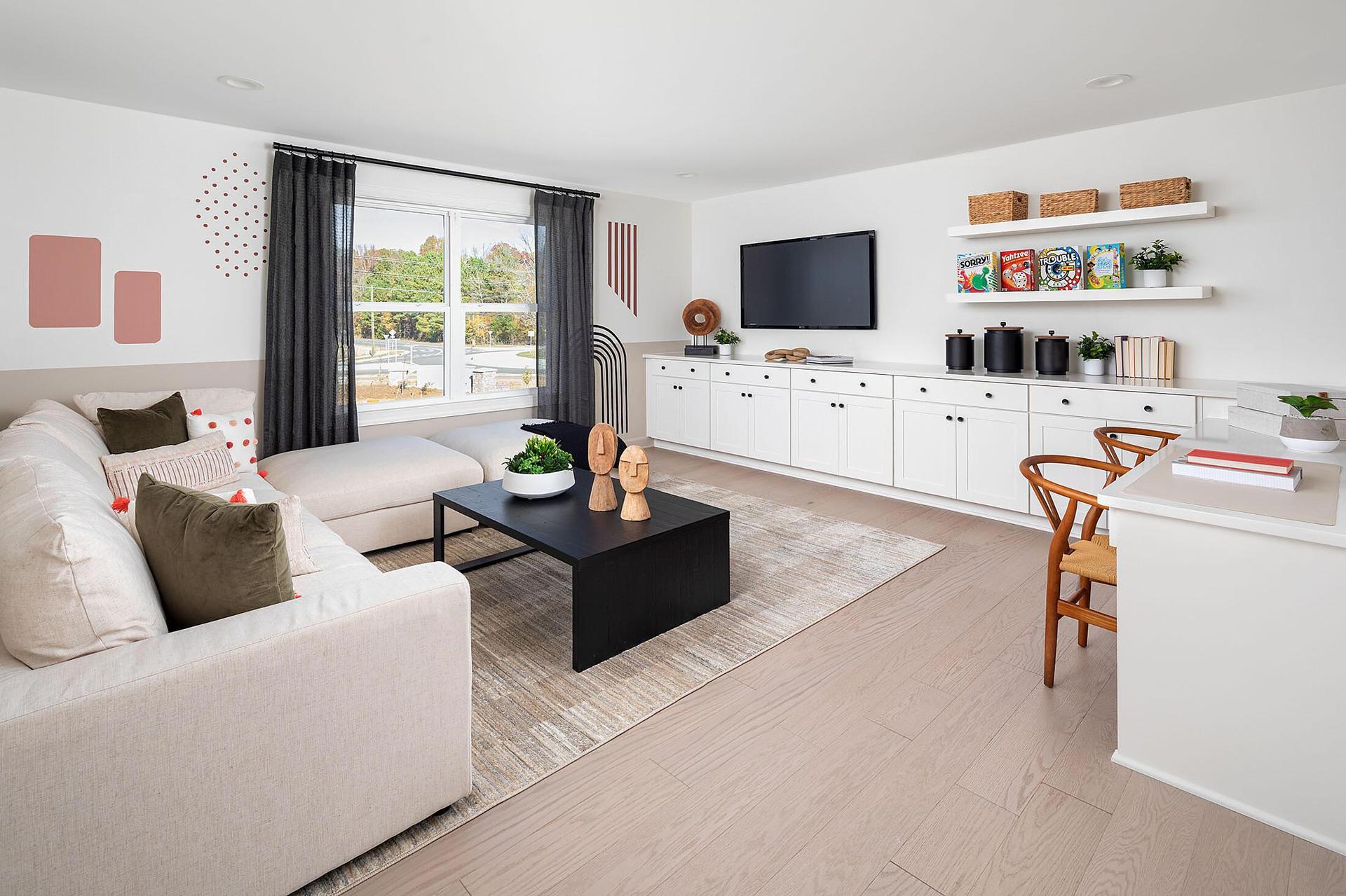 Madison plan Loft at Harris Farms