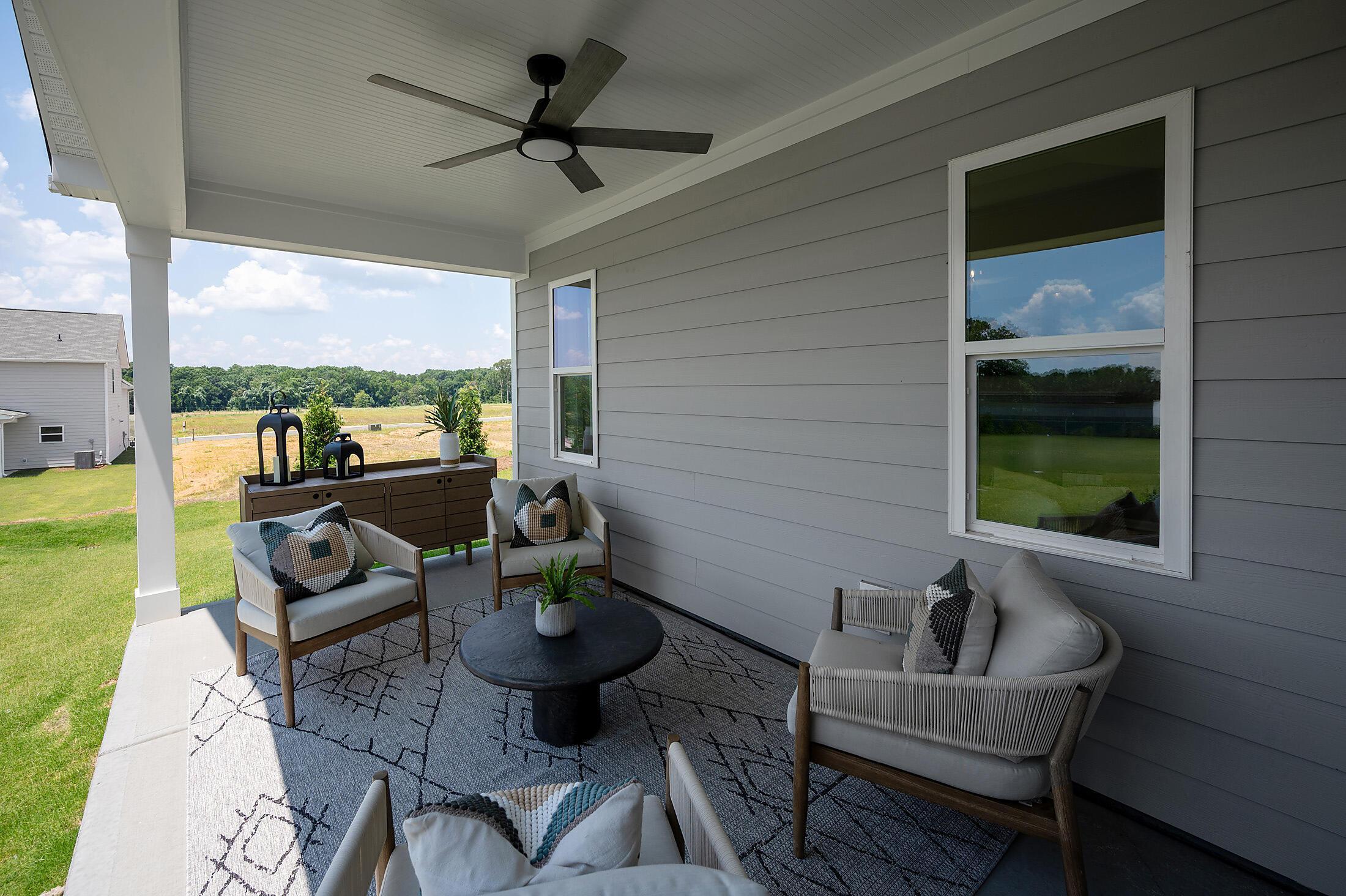 Rear Covered Porch