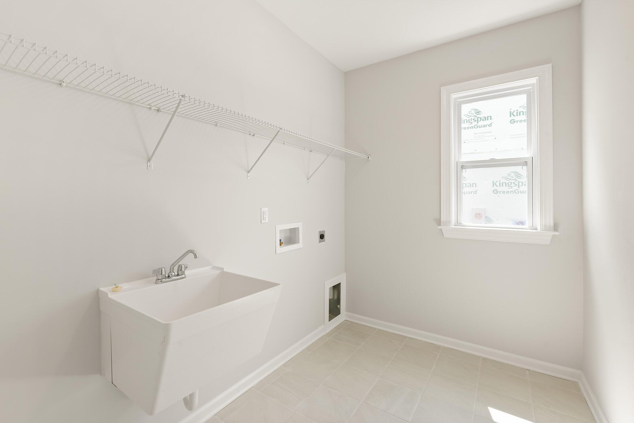Laundry - optional drop-in sink