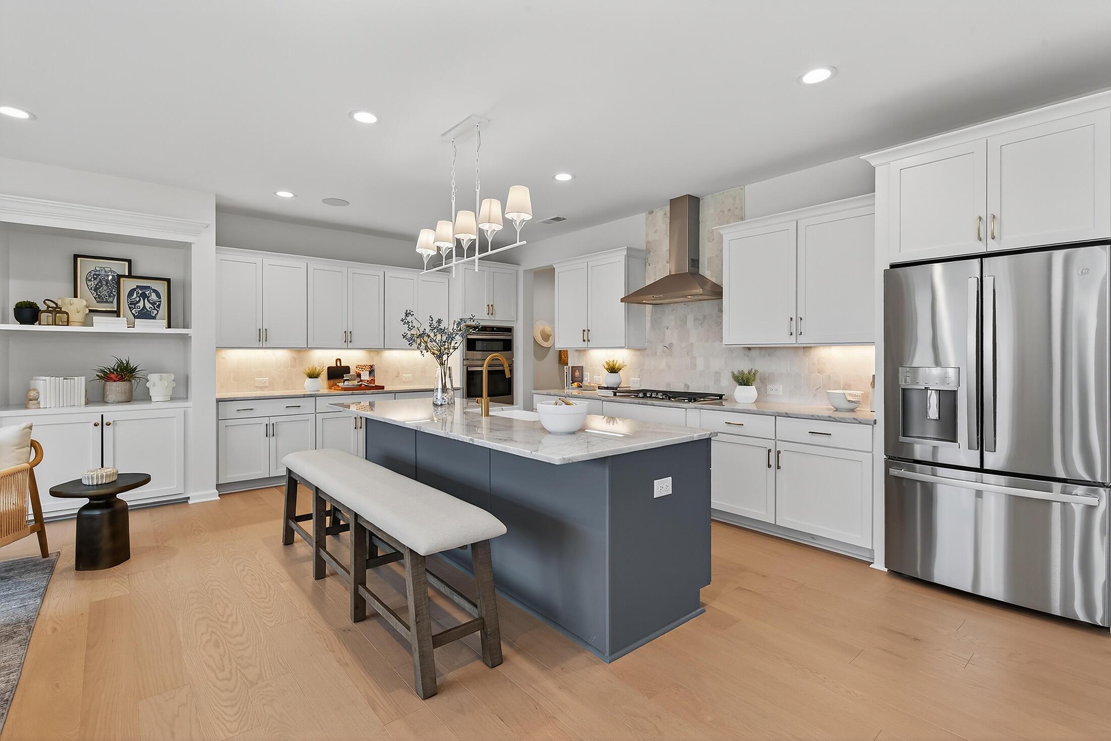 Kitchen - opt split-cooking layout