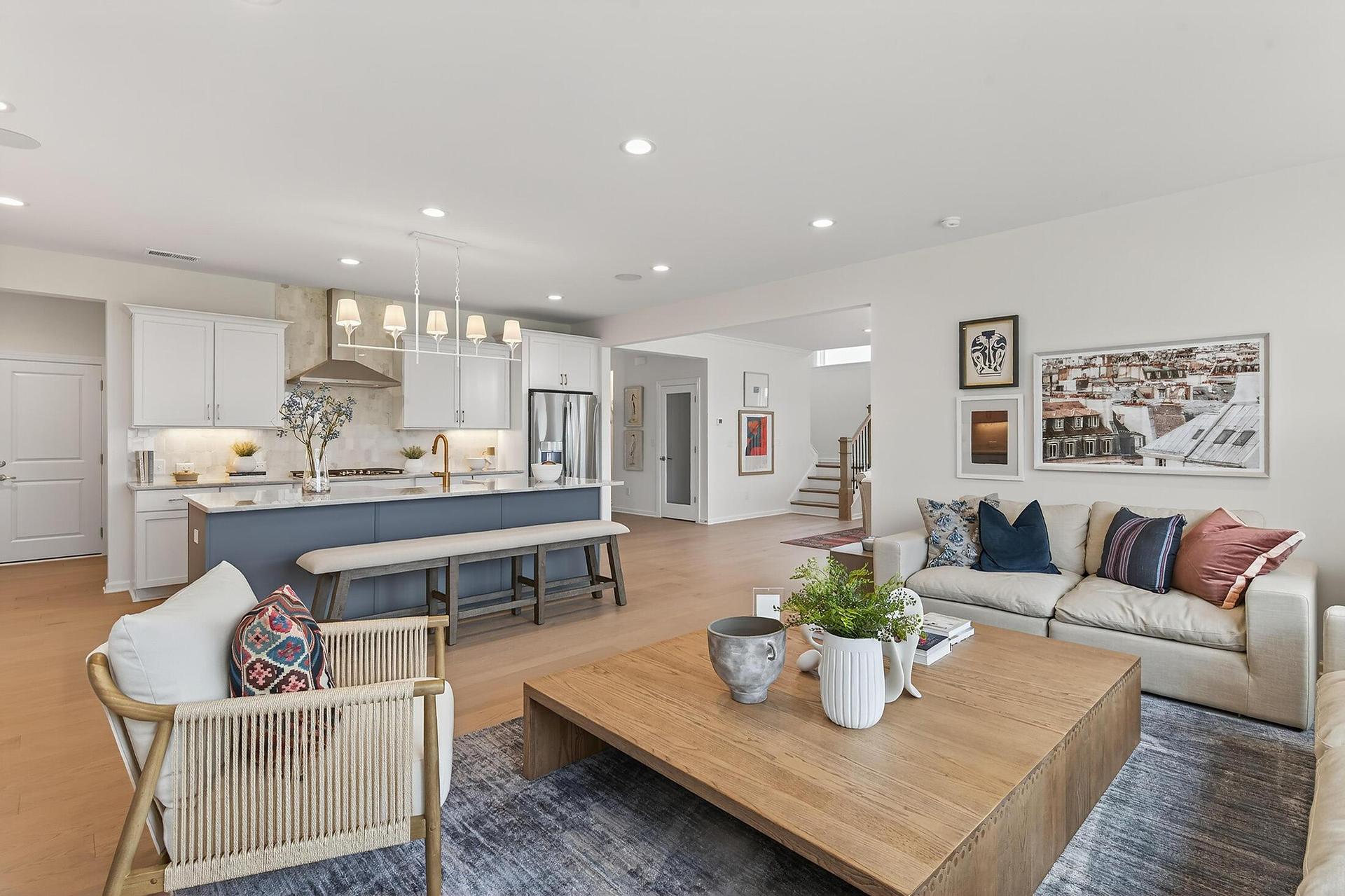 Family Room & Kitchen
