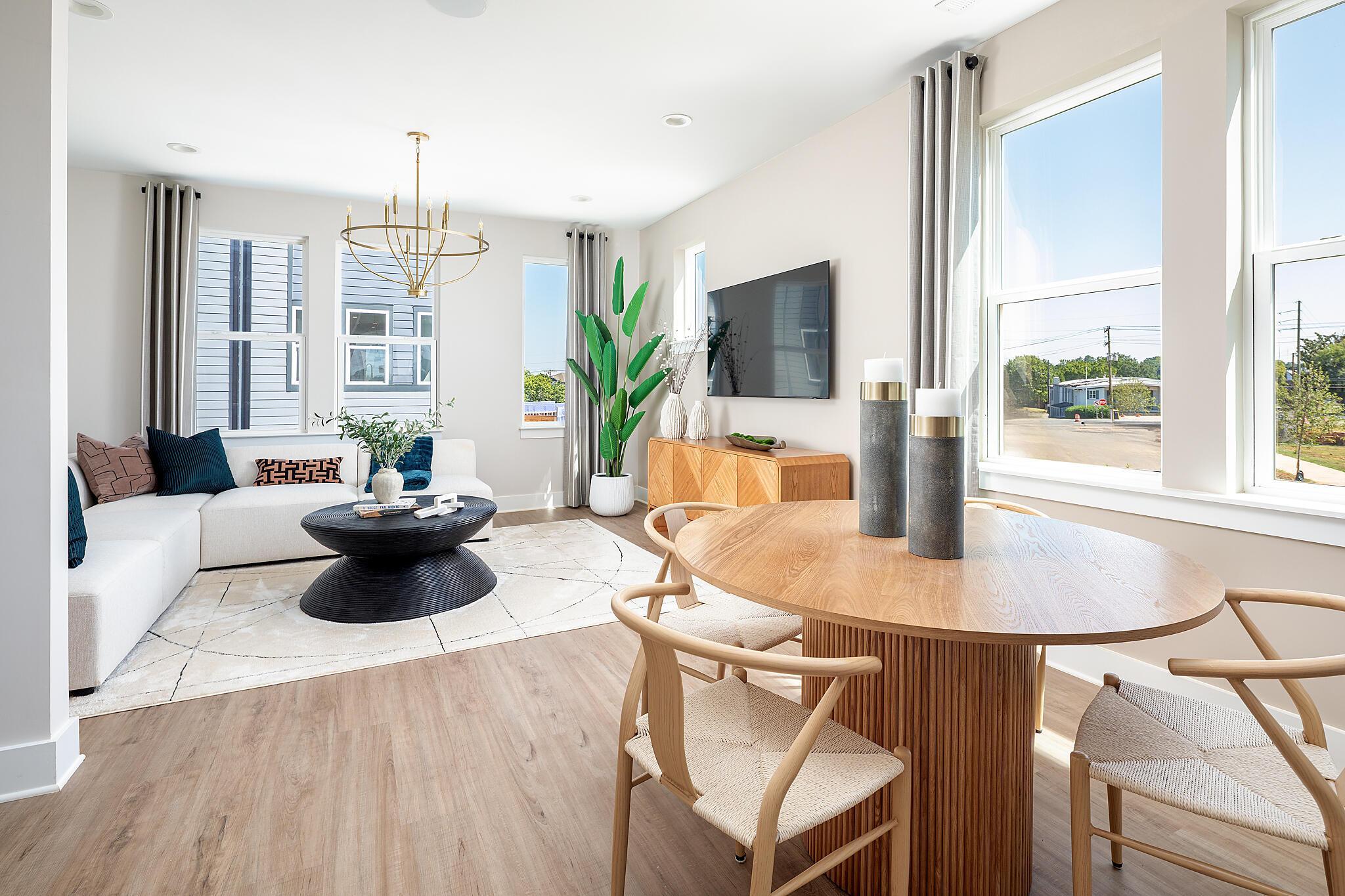 Cambria plan Dining & Living Room