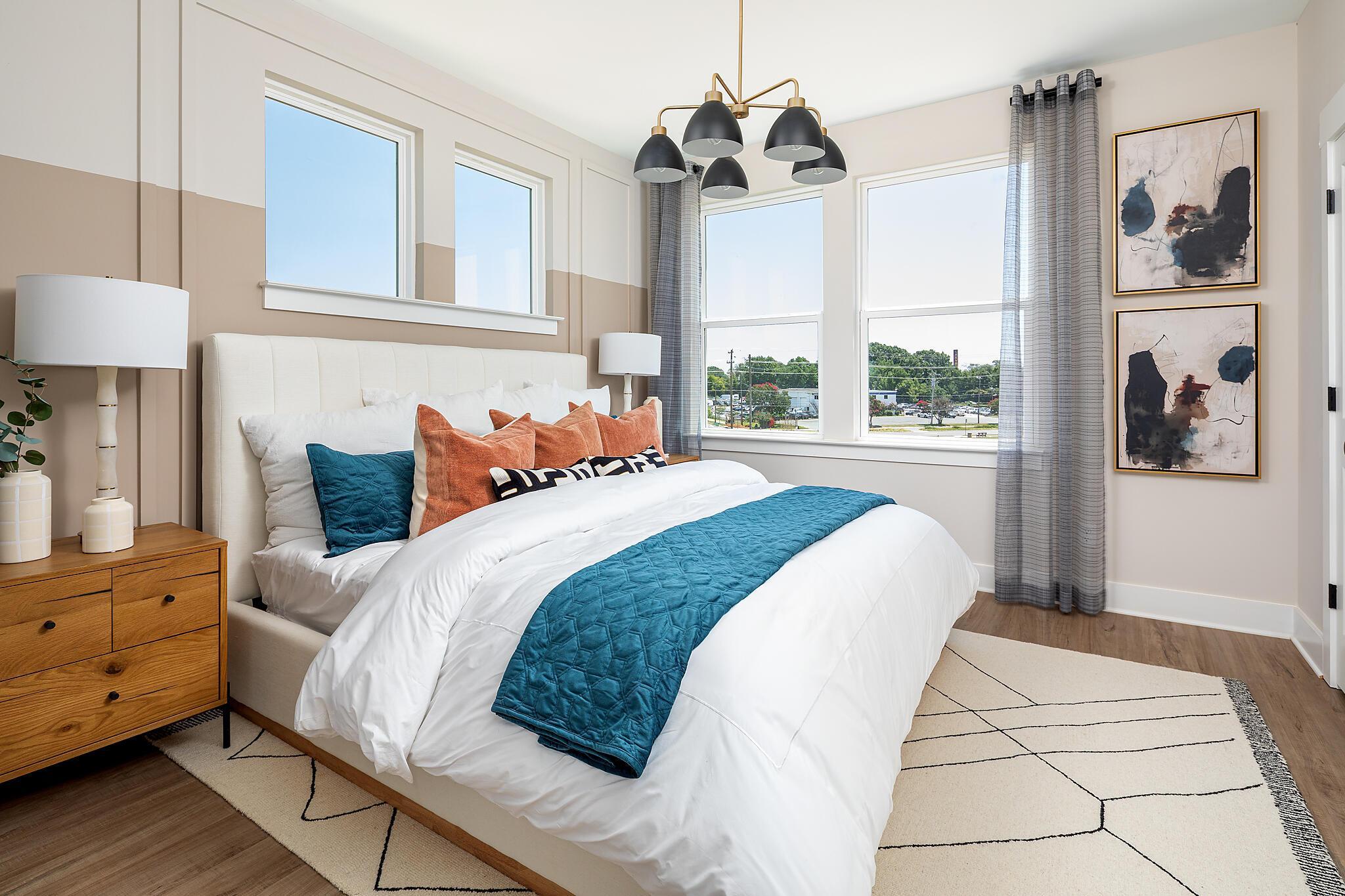 Cambria plan Primary Suite at Equinox