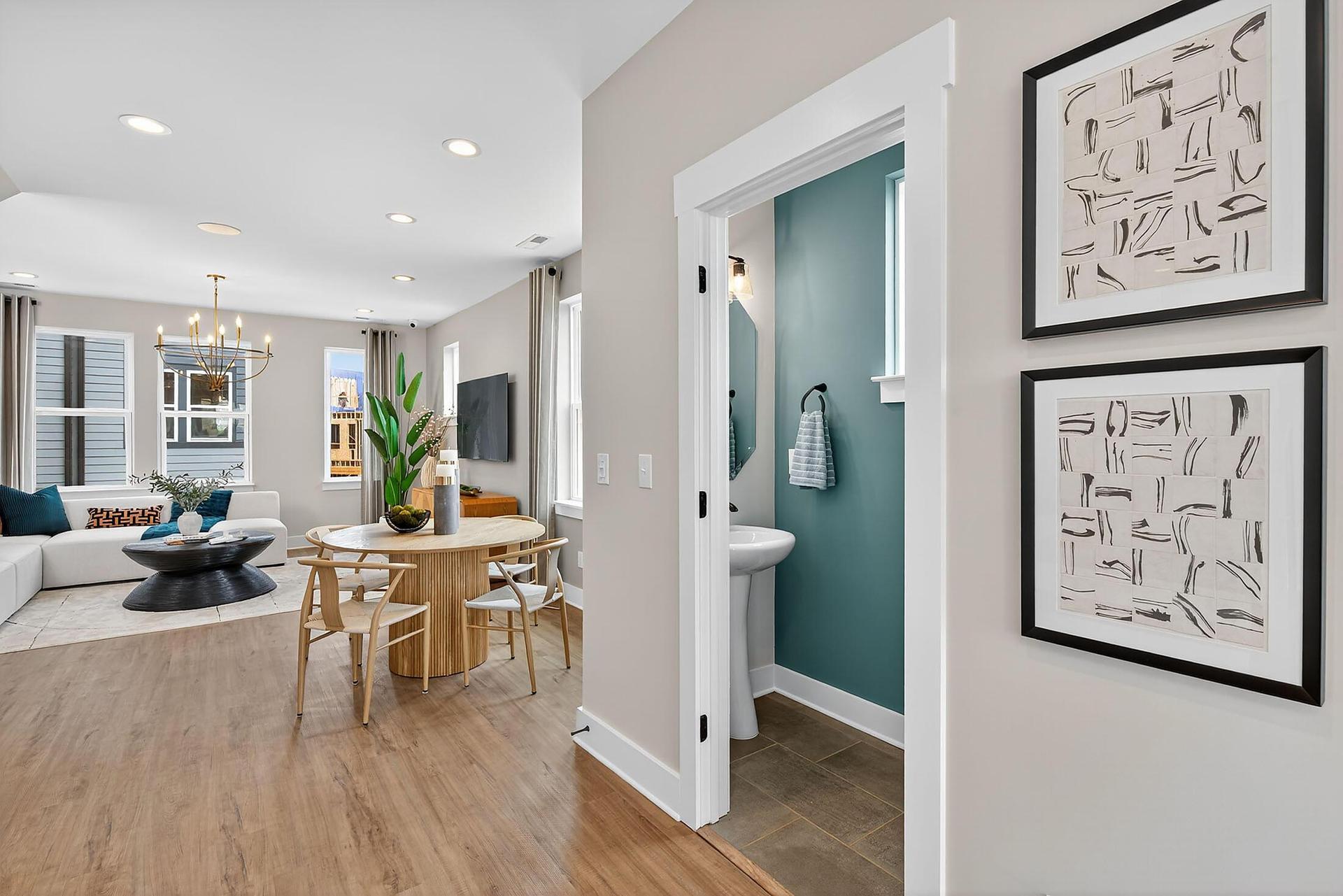 Powder, Dining & Living Room