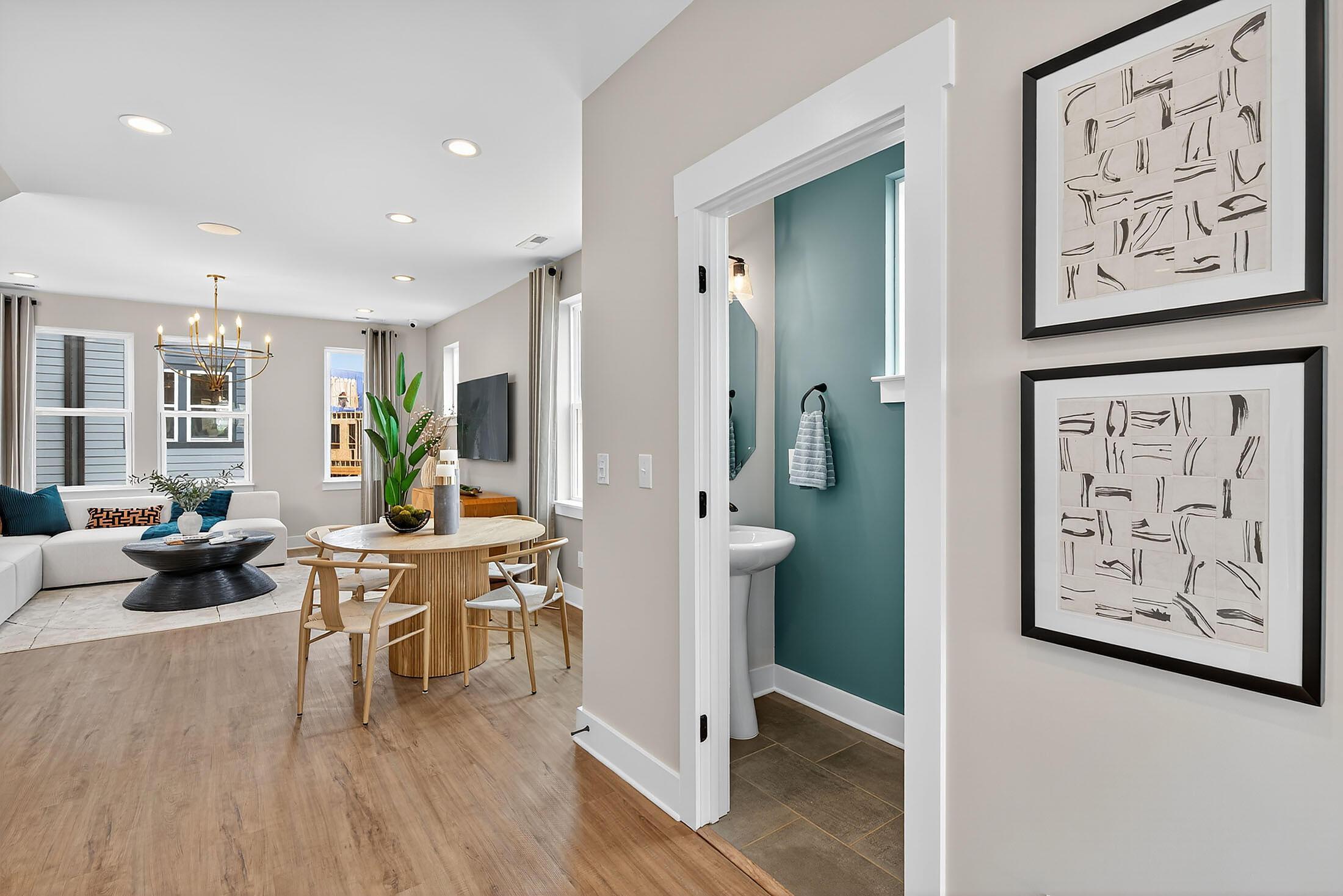 Powder, Dining & Living Room