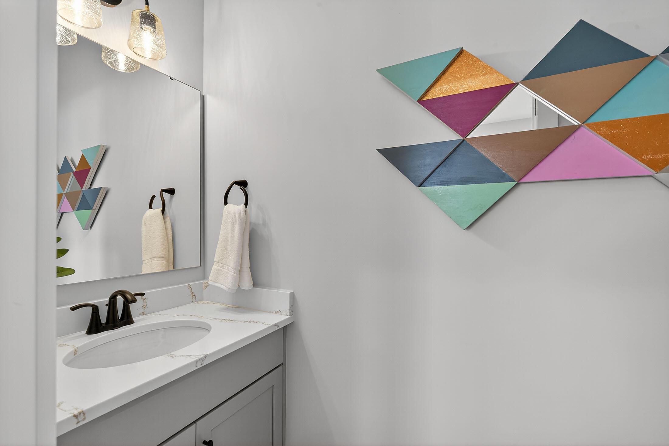 Rec Room Powder Room option