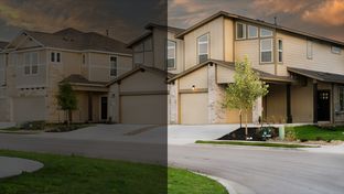 The Magnolia: Carport - Villas at Rowe: Pflugerville, Texas - Empire Homes