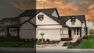 The Edgewater: Garage - Villas at Rowe: Pflugerville, Texas - Empire Homes
