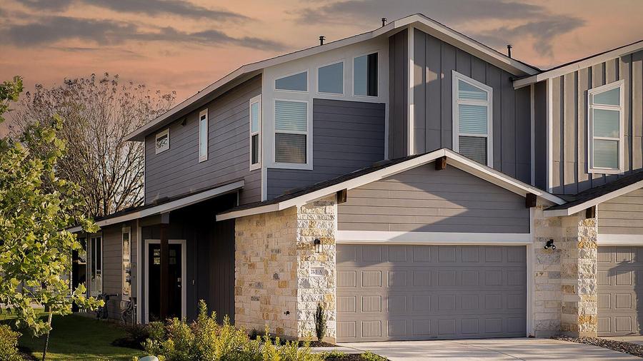 The Magnolia: Garage floor plan