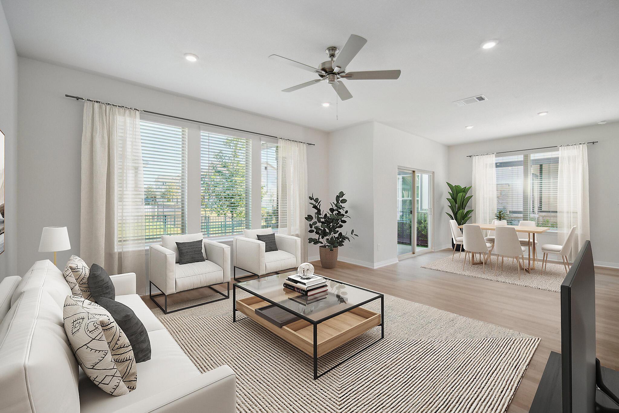 The Magnolia - Living and Dining