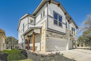 The Abbey: Garage - Villas at Rowe: Pflugerville, Texas - Empire Homes
