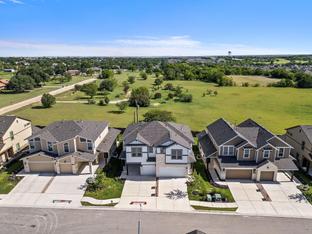 The Abbey: Garage - Villas at Rowe: Pflugerville, Texas - Empire Homes