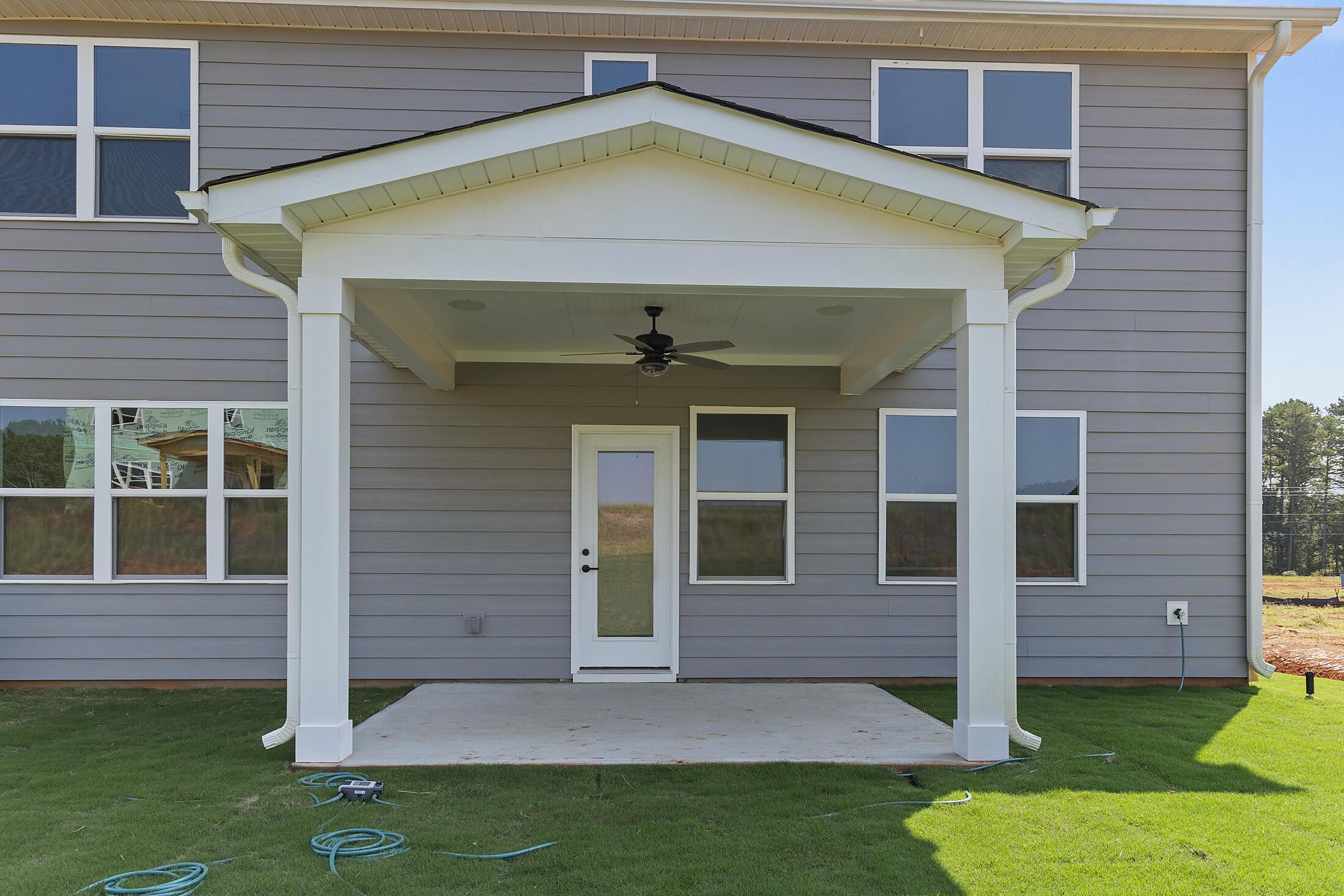Rear Covered Patio