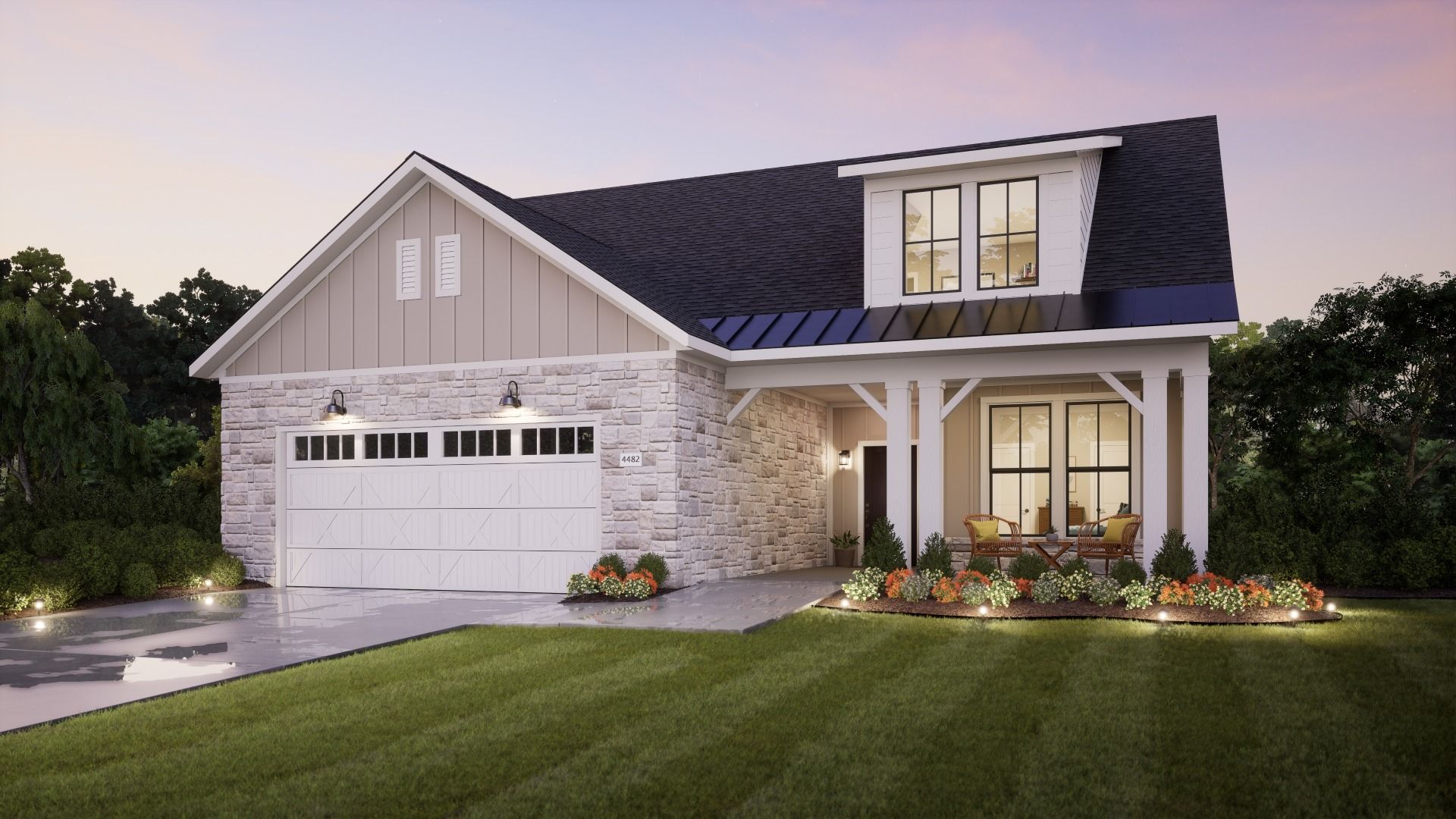 Torino - The Courtyards on Big Walnut: Westerville, Ohio - Epcon Communities