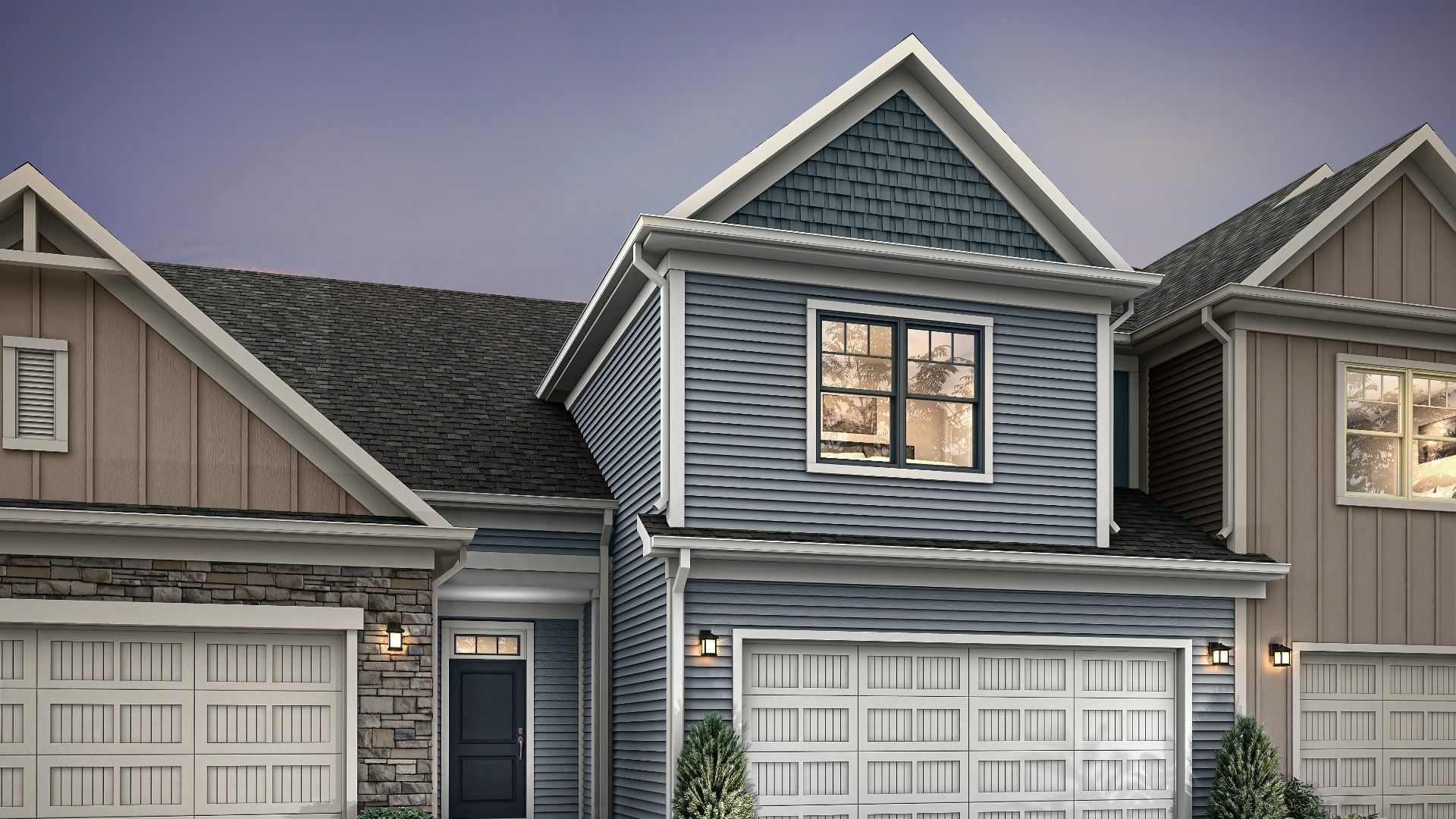 TOWNHOME | Oxford - The Courtyards at Harris Farm: Grove City, Ohio - Epcon Communities