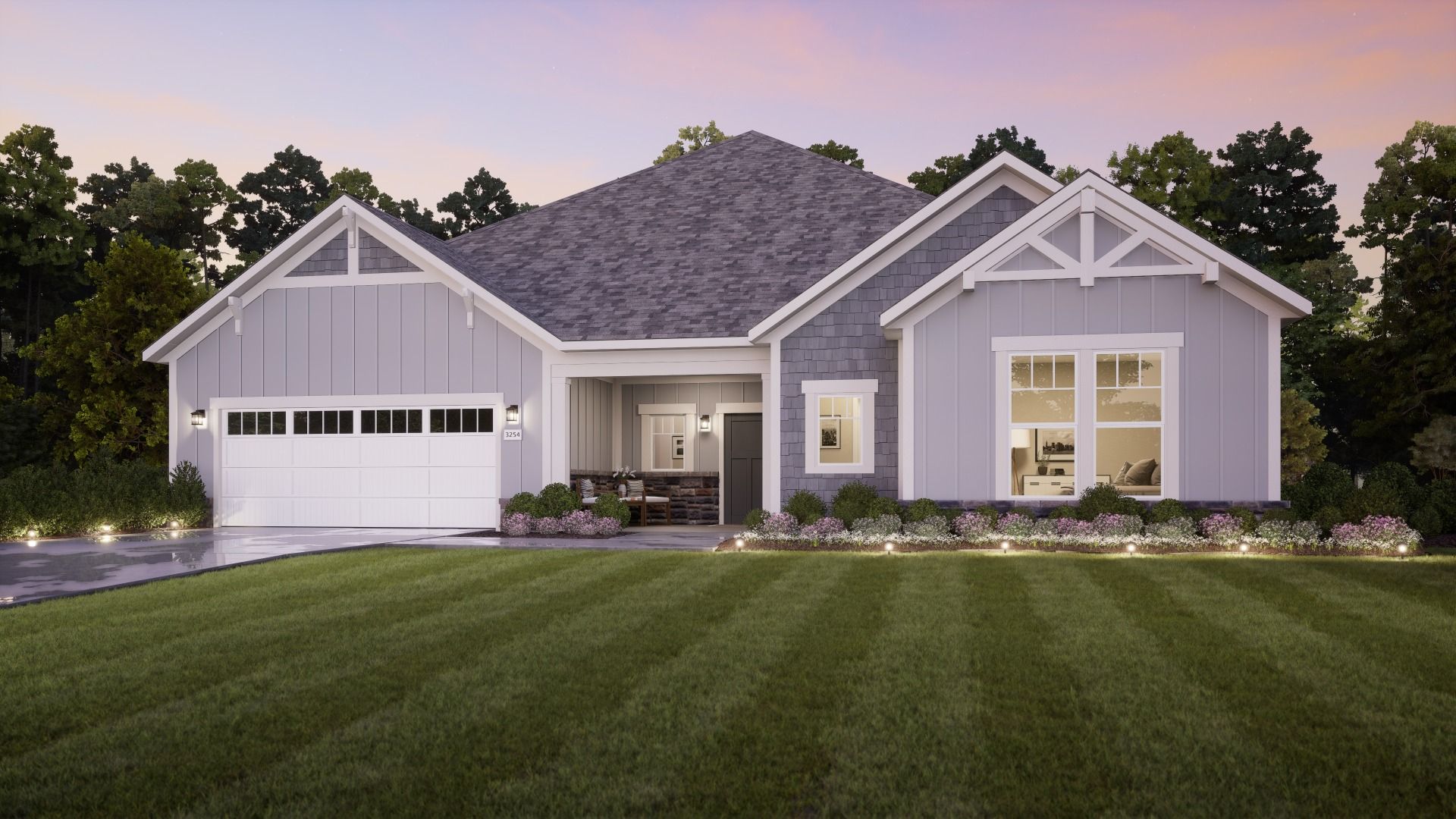 SINGLE FAMILY | Provenance - The Courtyards at Harris Farm: Grove City, Ohio - Epcon Communities