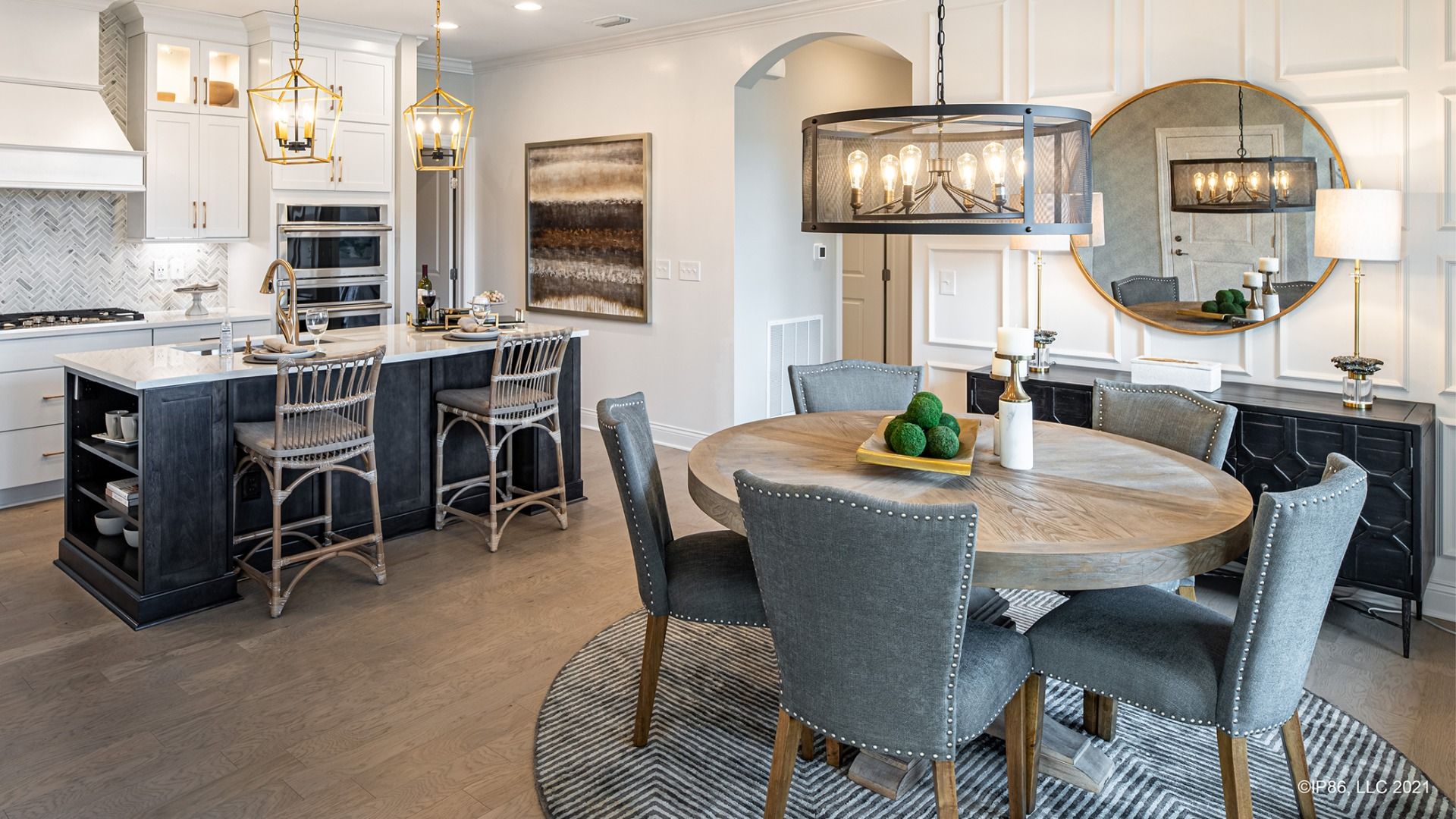 Palazzo Dining Room & Kitchen