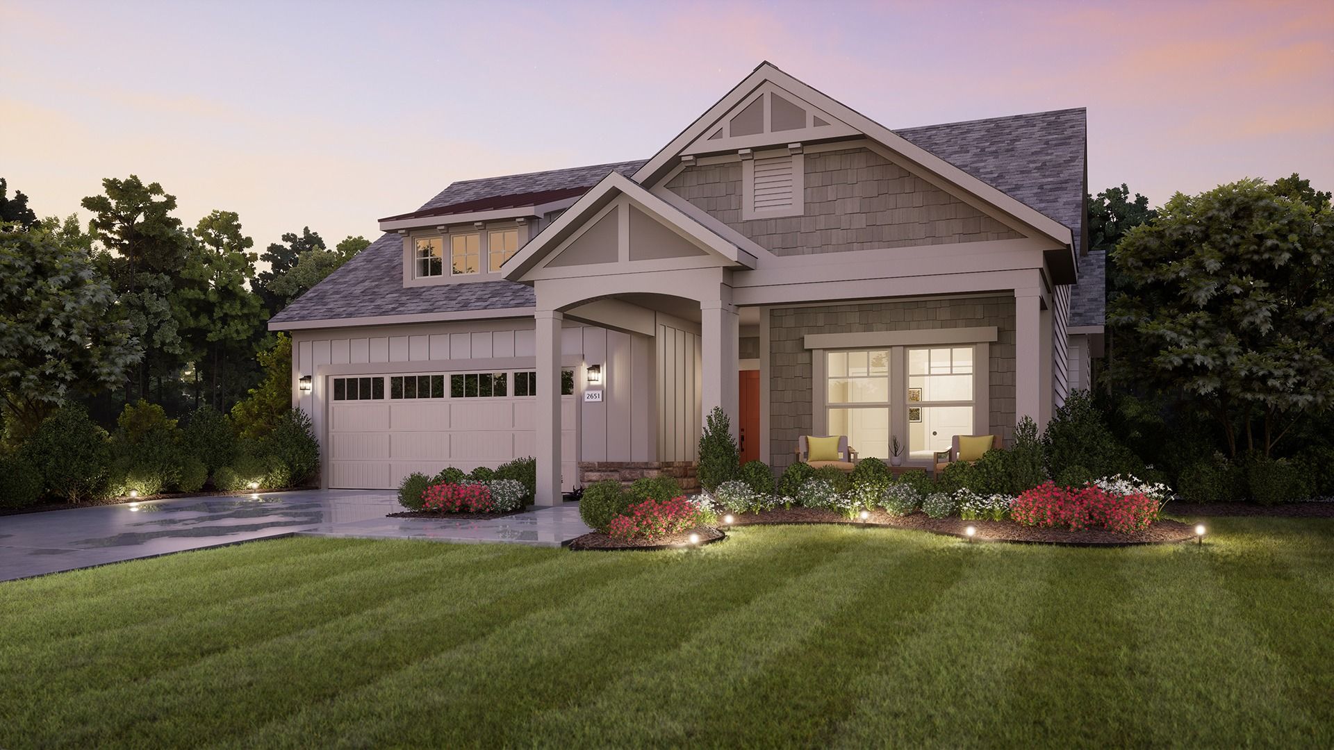 Portico Craftsman D Ranch