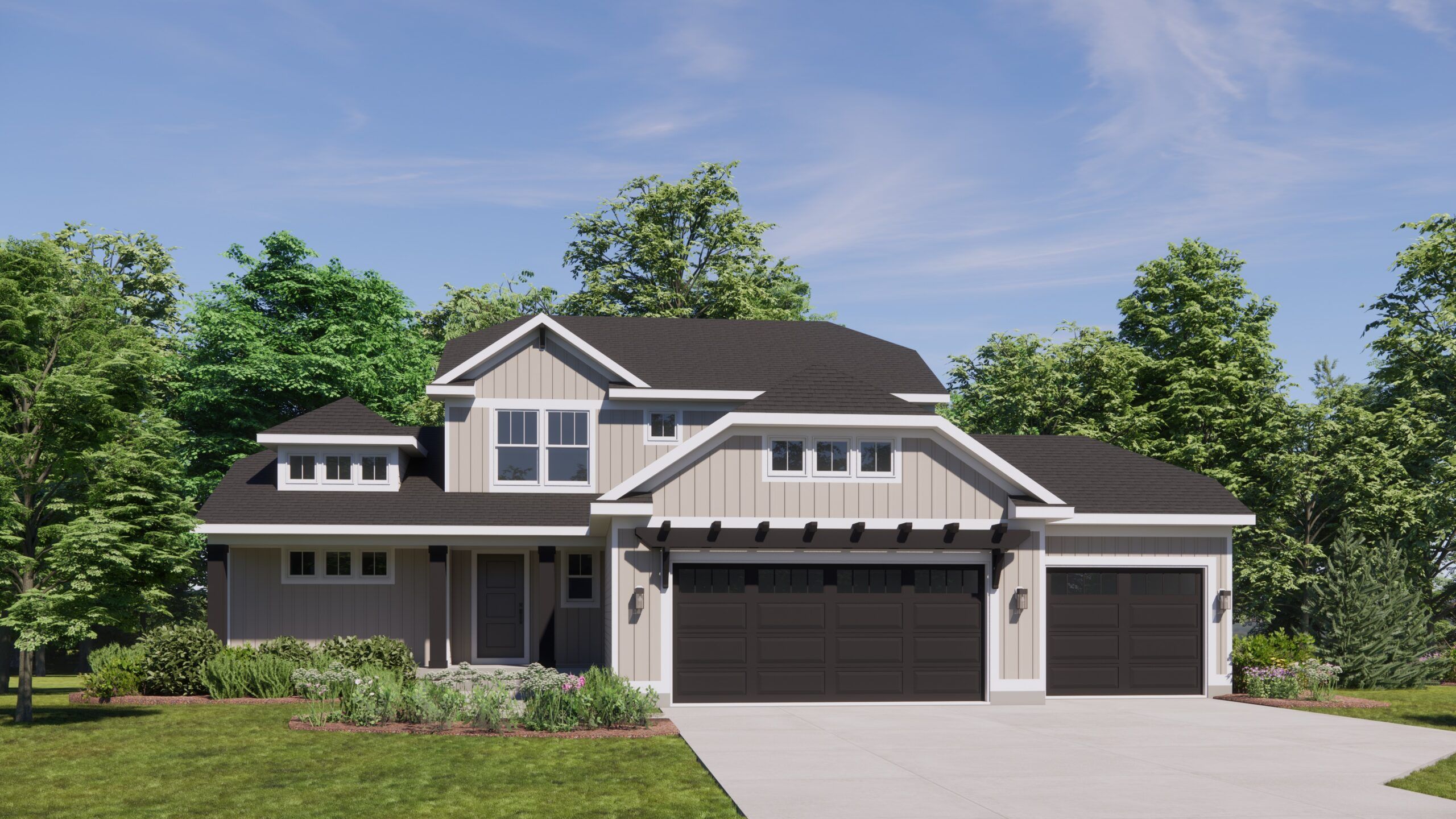 The Marley - Lowing Woods: Jenison, Michigan - Eastbrook Homes Inc.