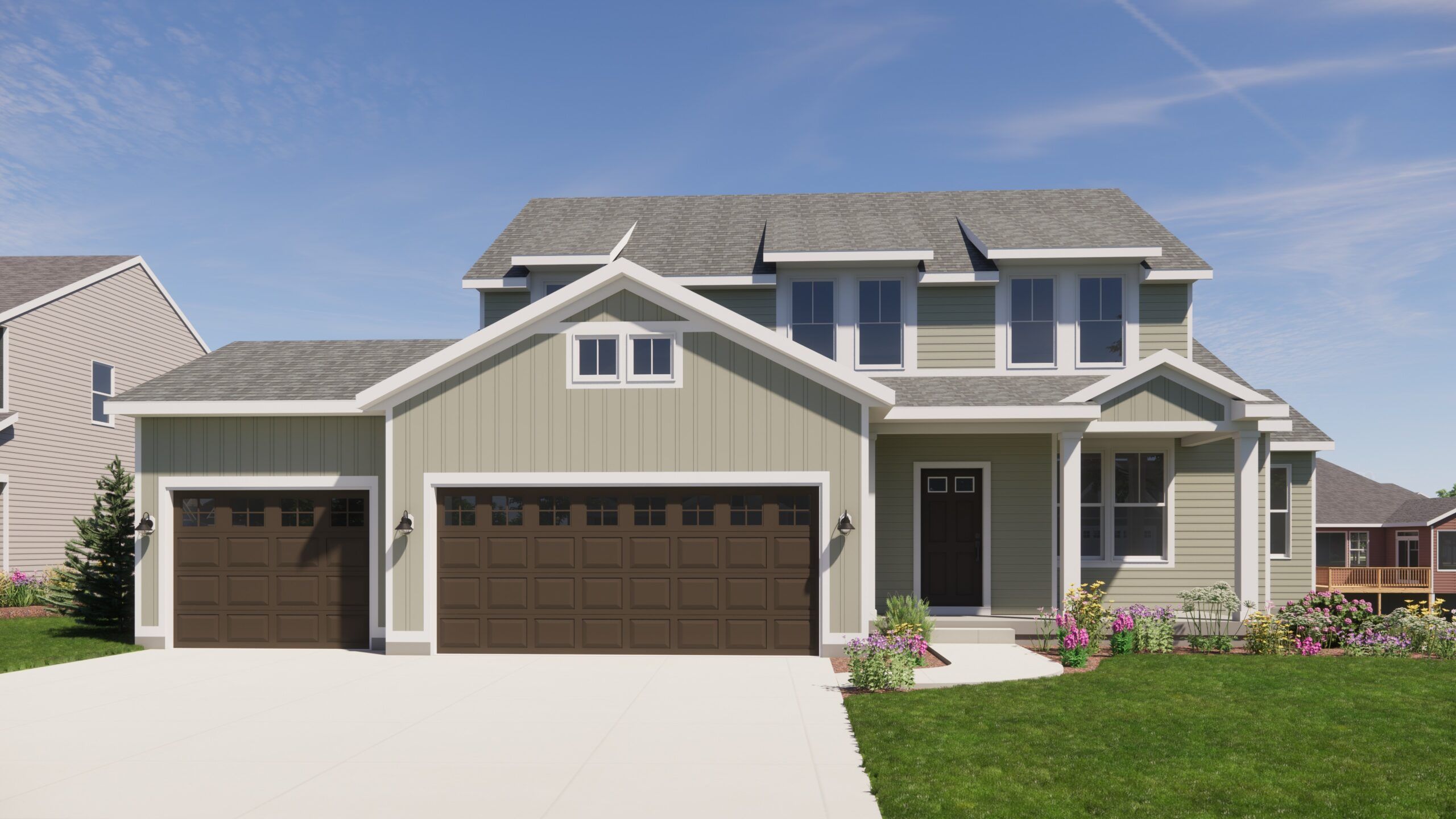 The Stockton - Wind Trace: Grand Ledge, Michigan - Eastbrook Homes Inc.
