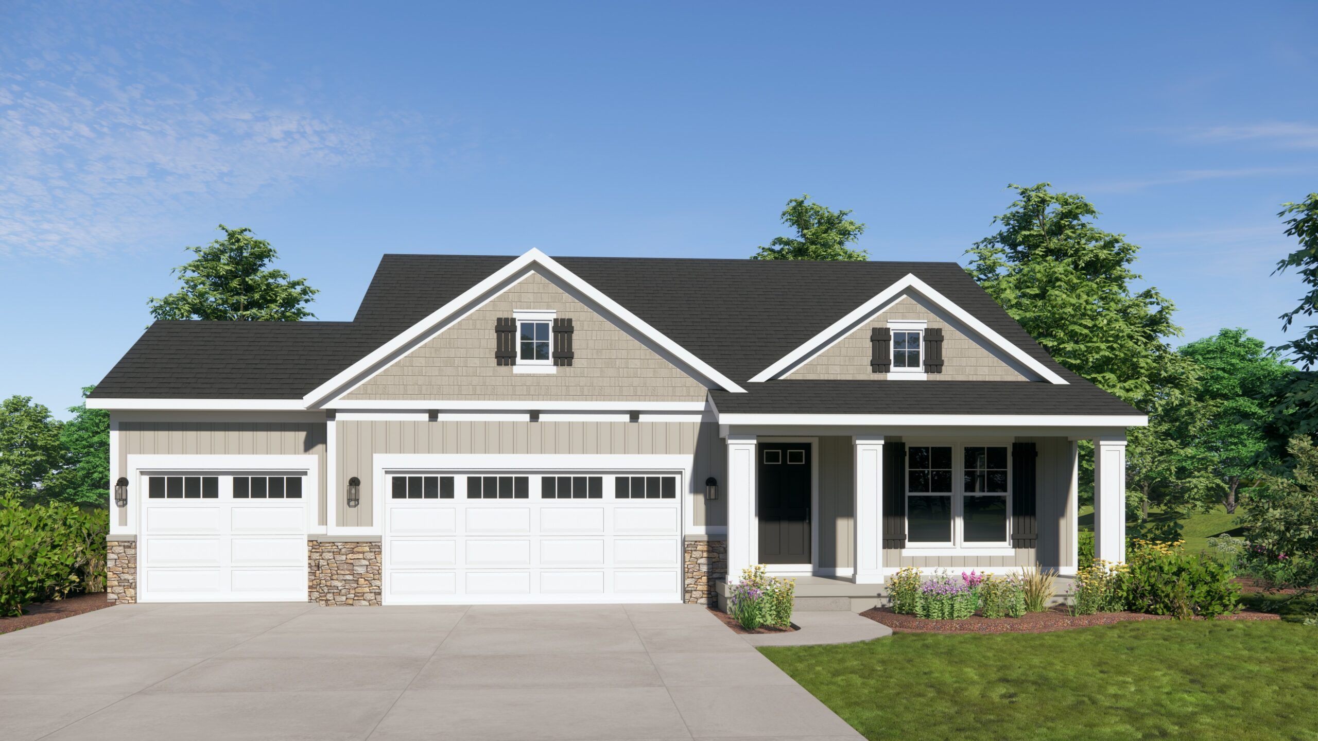 The Wisteria - Wind Trace: Grand Ledge, Michigan - Eastbrook Homes Inc.