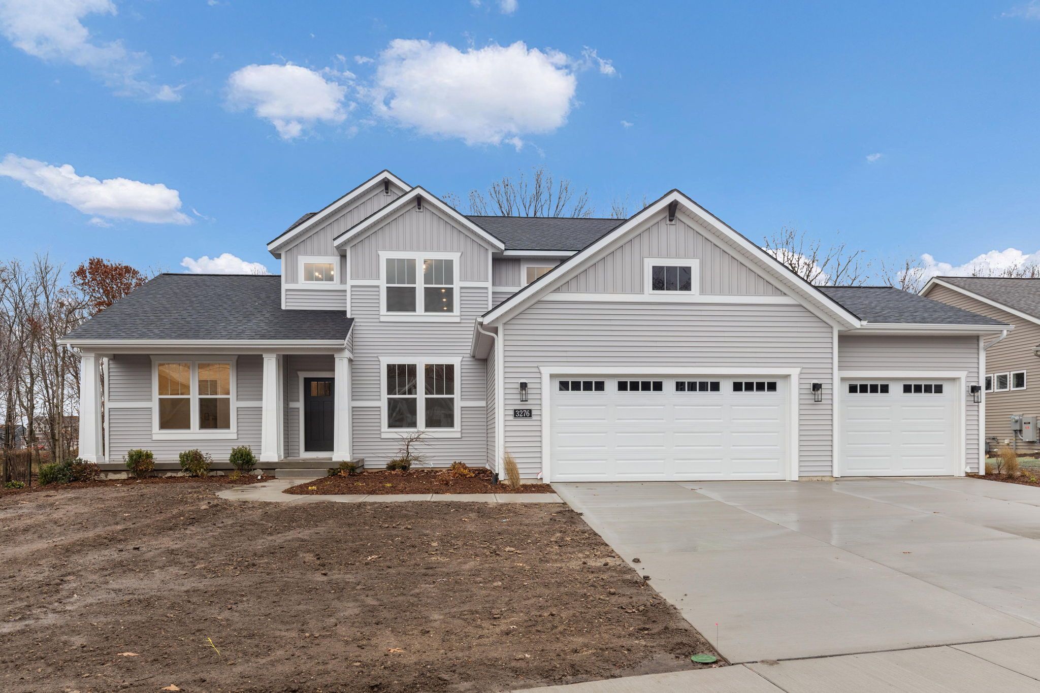 The Hearthside - Lowing Woods: Jenison, Michigan - Eastbrook Homes Inc.