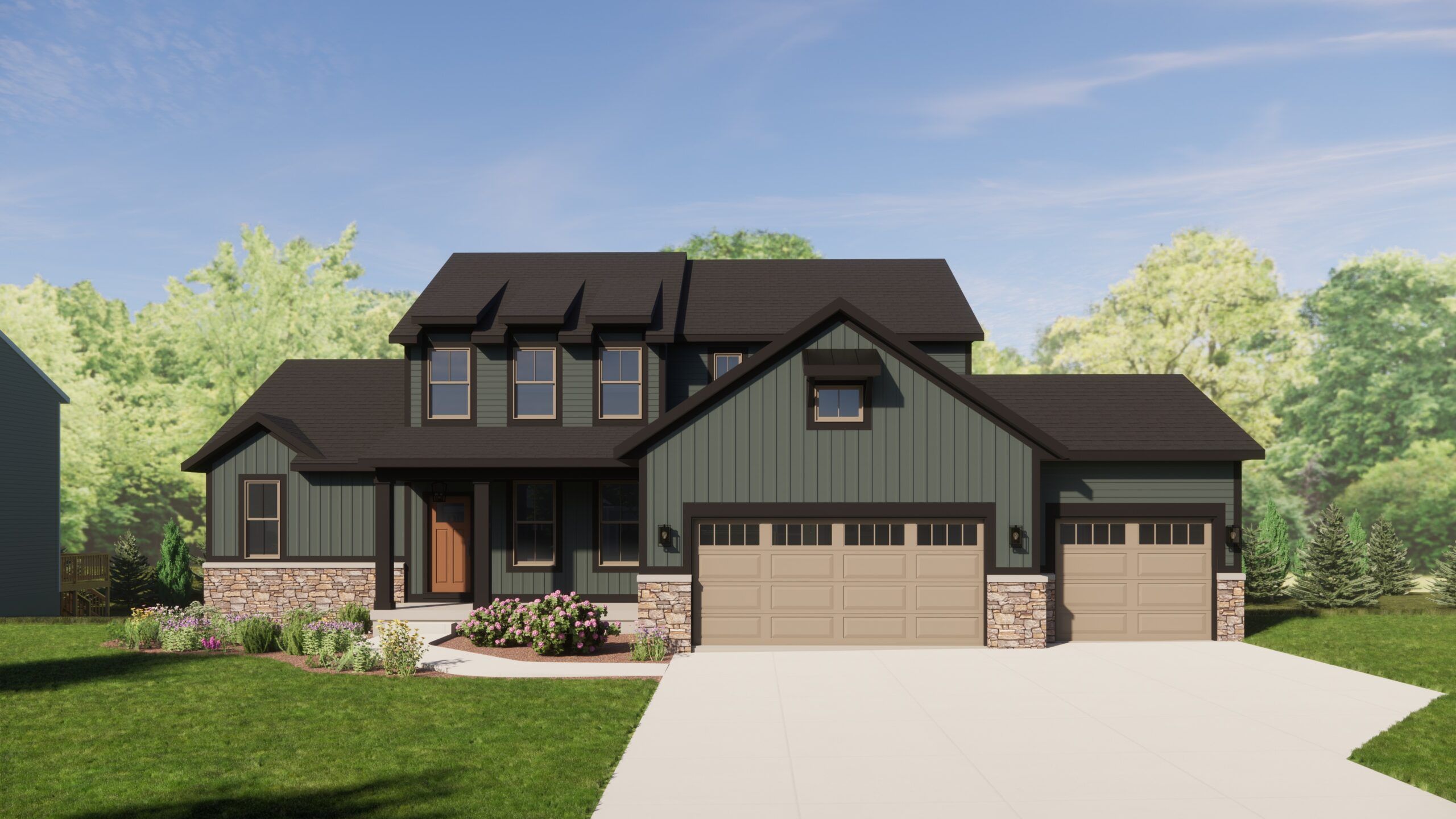 The Hearthside - Alden Grove: Byron Center, Michigan - Eastbrook Homes Inc.