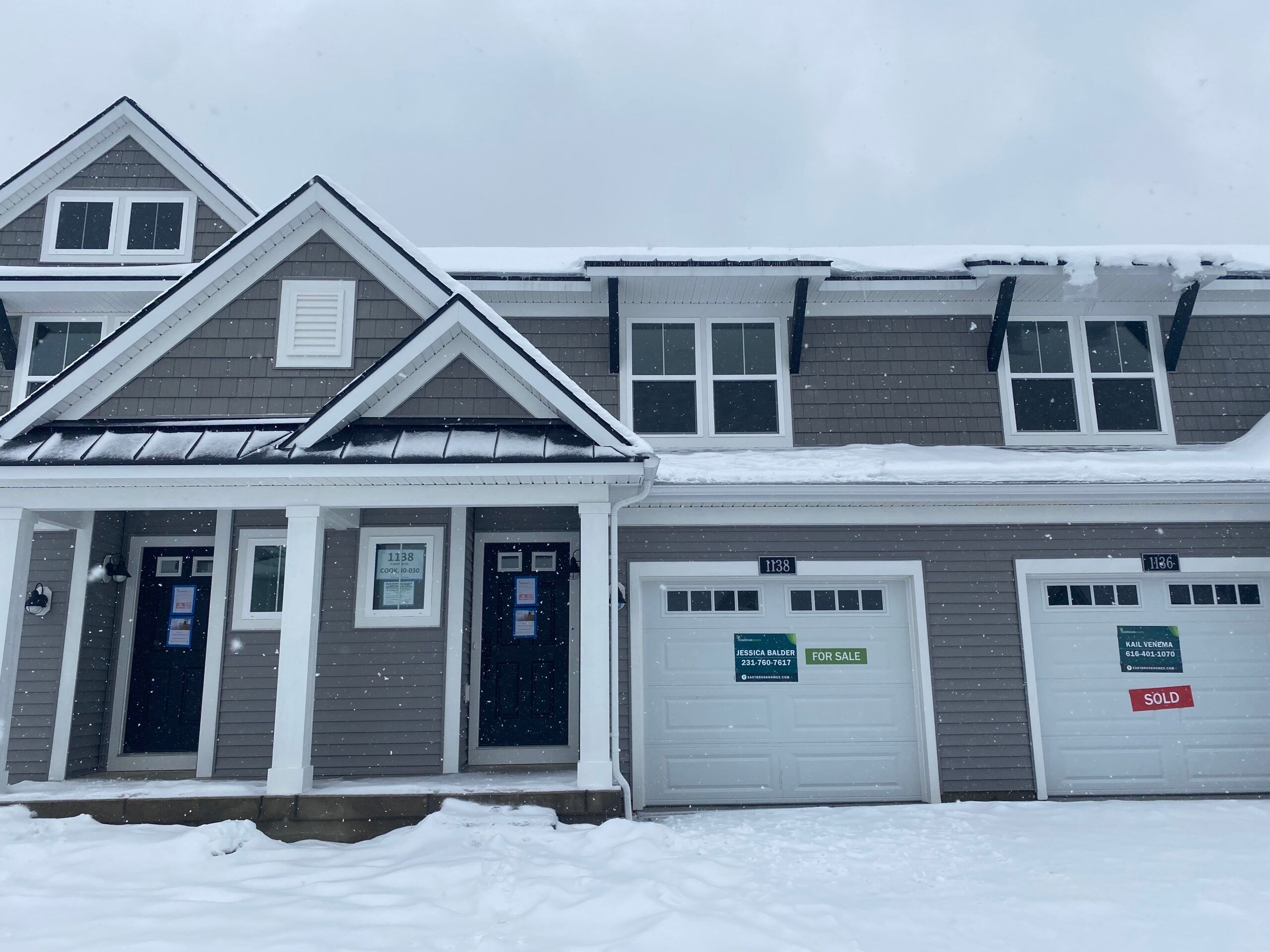 The Cora Townhome - Cooks Crossing: Byron Center, Michigan - Eastbrook Homes Inc.