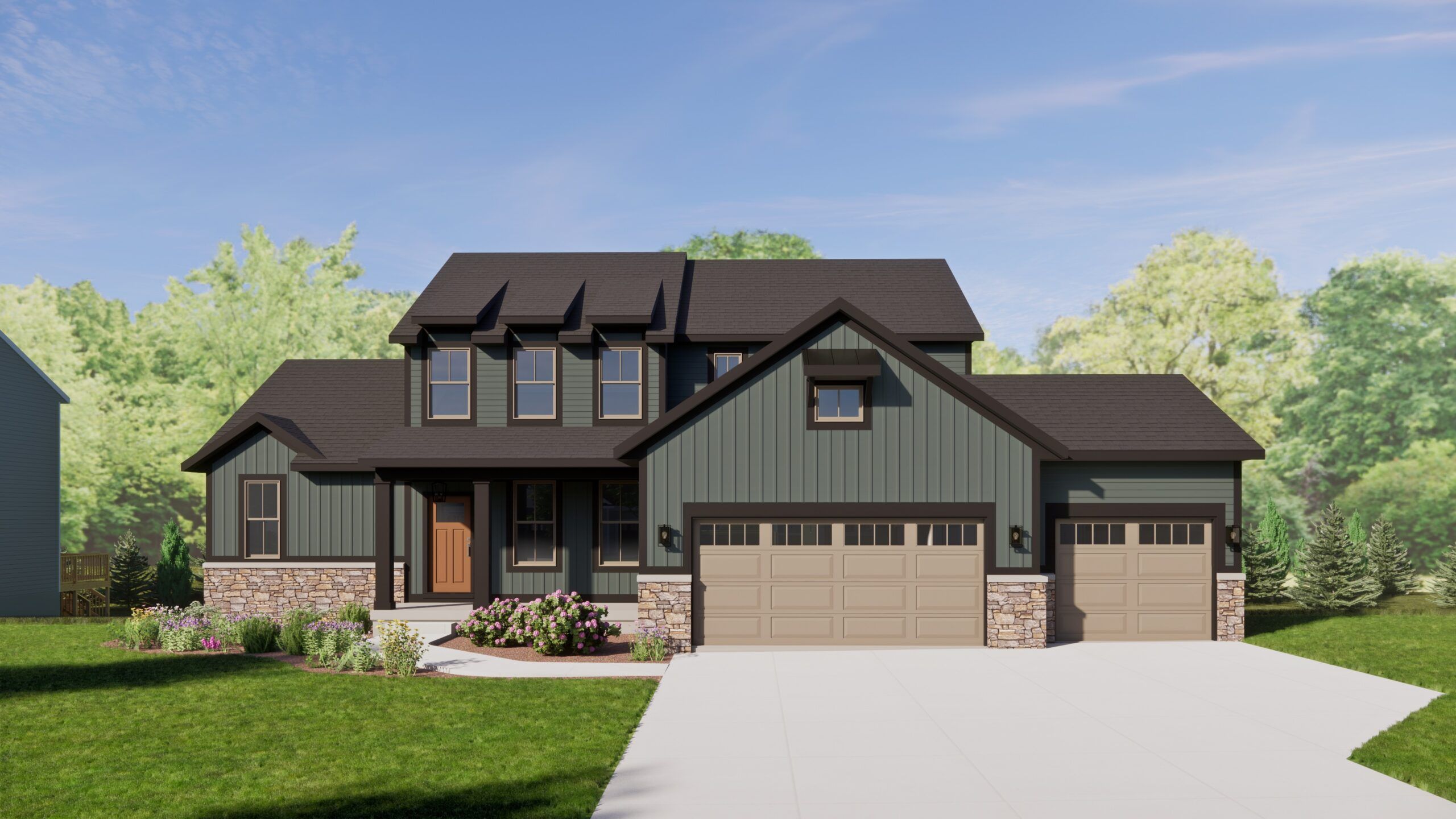 The Hearthside - Alden Grove: Byron Center, Michigan - Eastbrook Homes Inc.