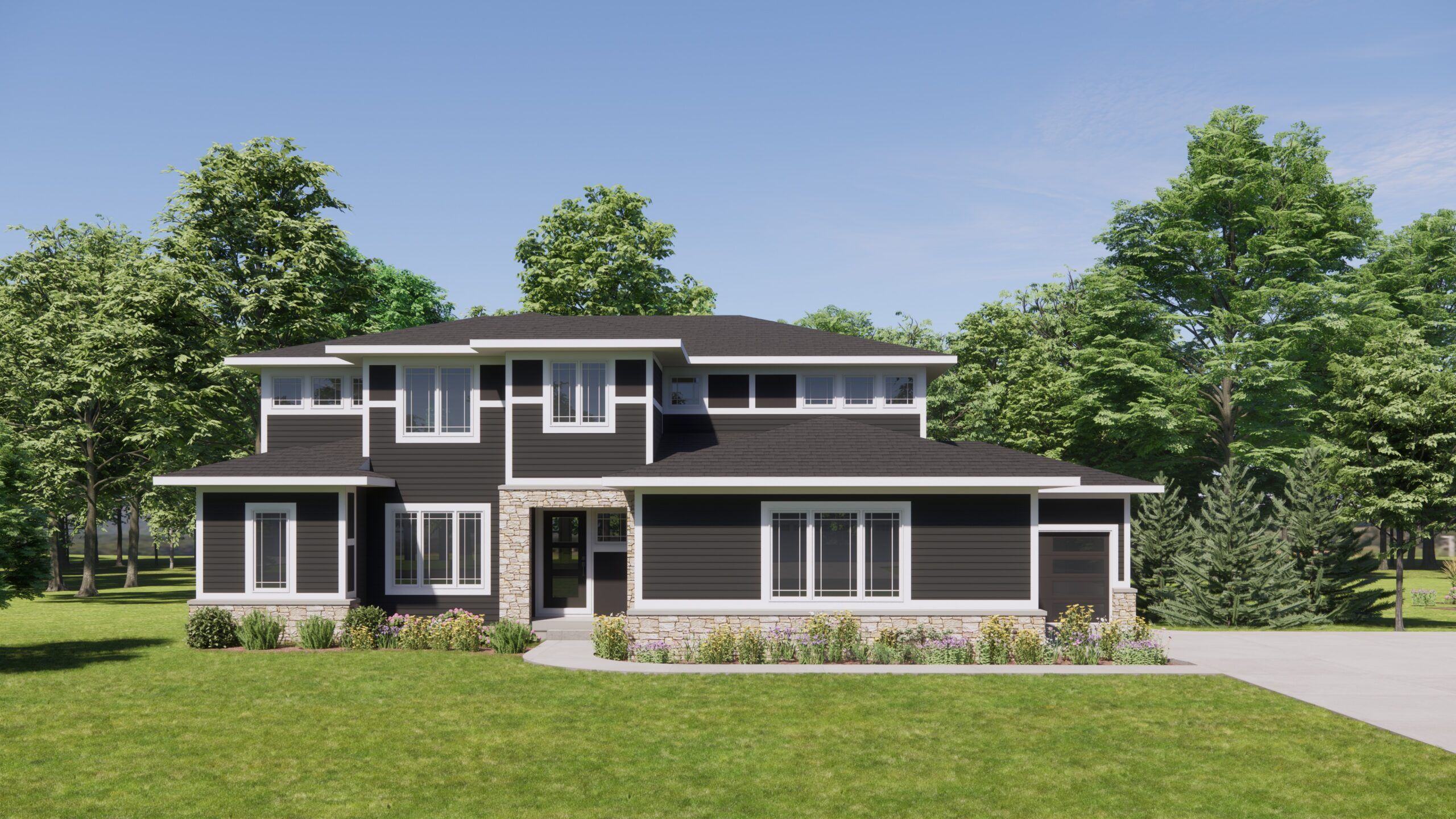 Kingfisher Estates por Eastbrook Homes Inc. en Grand Rapids Michigan