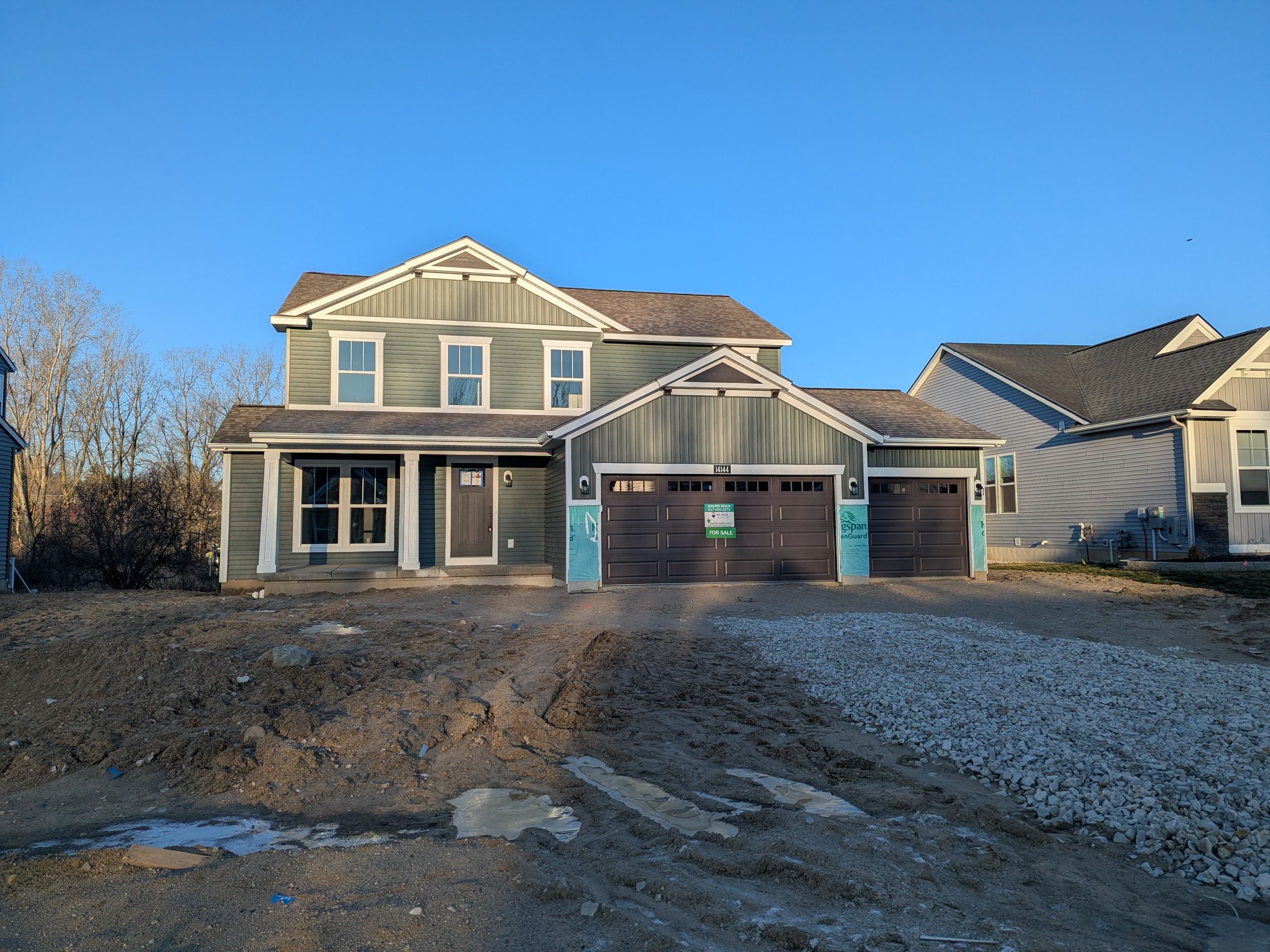 The Stockton - Thomas Farms: Dewitt, Michigan - Eastbrook Homes Inc.