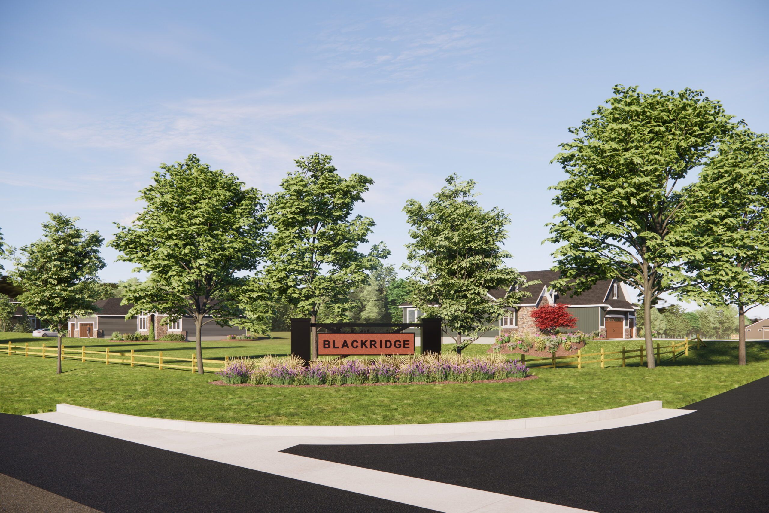 Blackridge por Eastbrook Homes Inc. en Grand Rapids Michigan