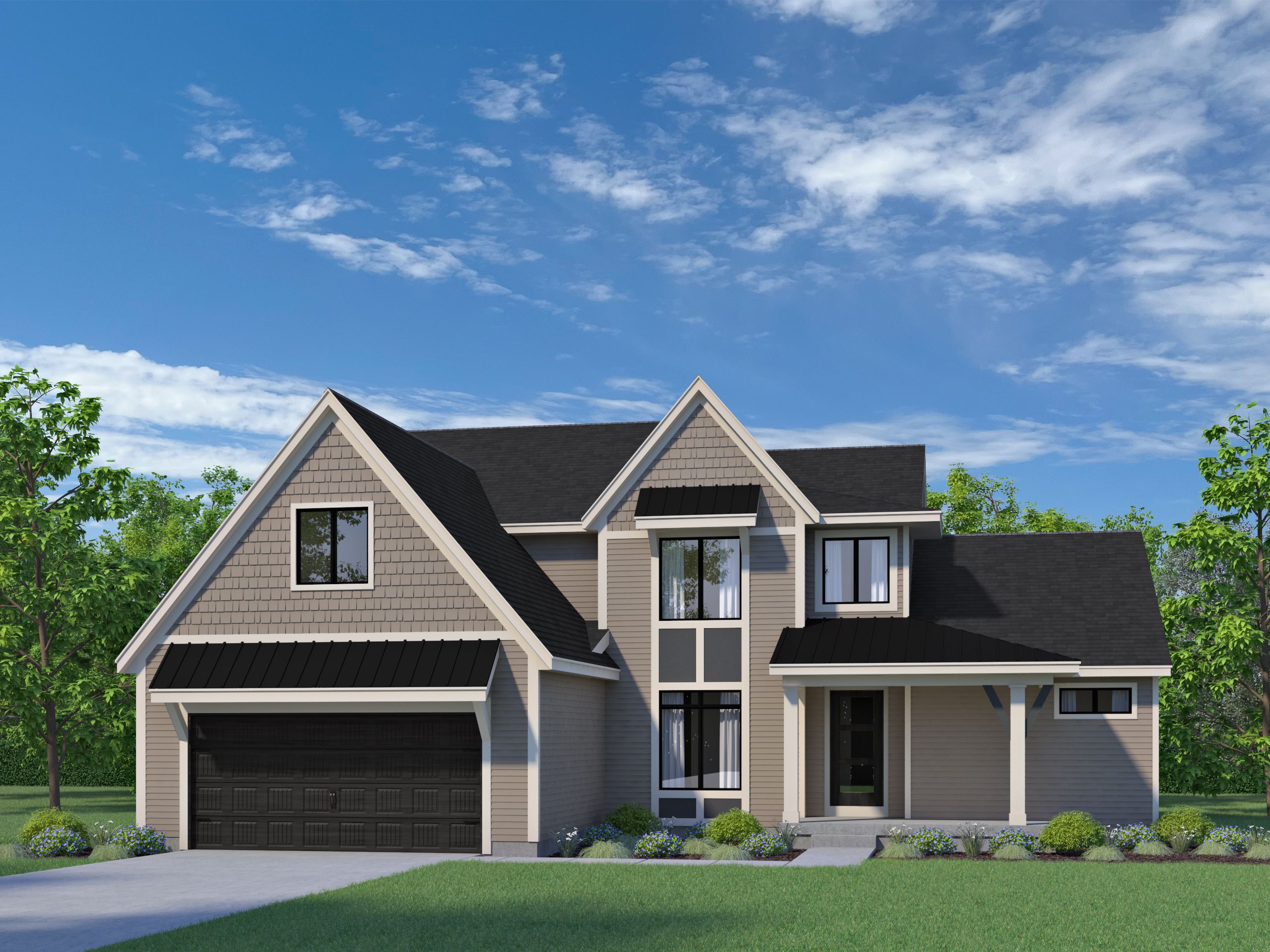 The Hearthside - Bonnie Meadows: Haslett, Michigan - Eastbrook Homes Inc.