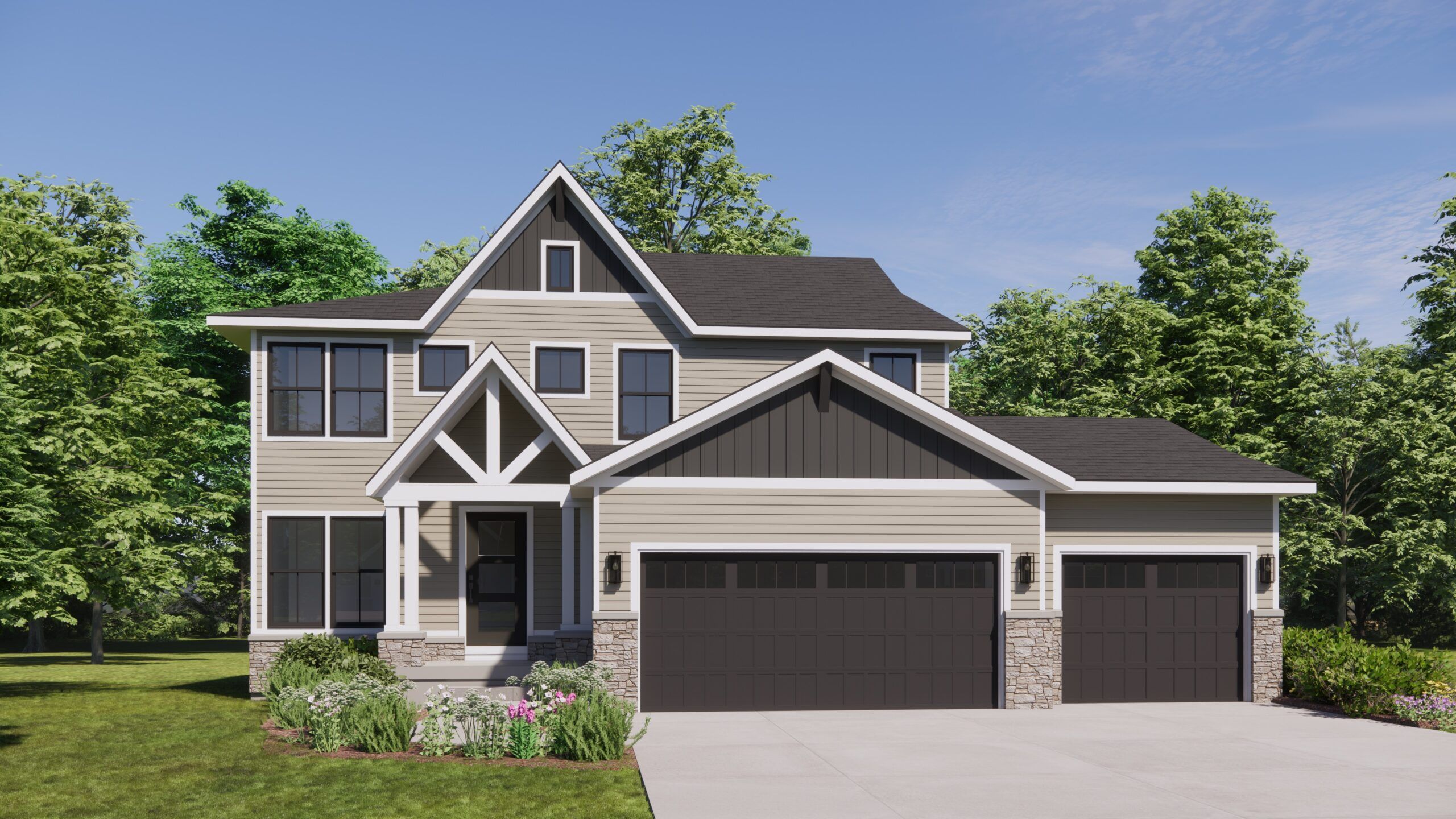 The Stockton - Walnut Ridge: Byron Center, Michigan - Eastbrook Homes Inc.