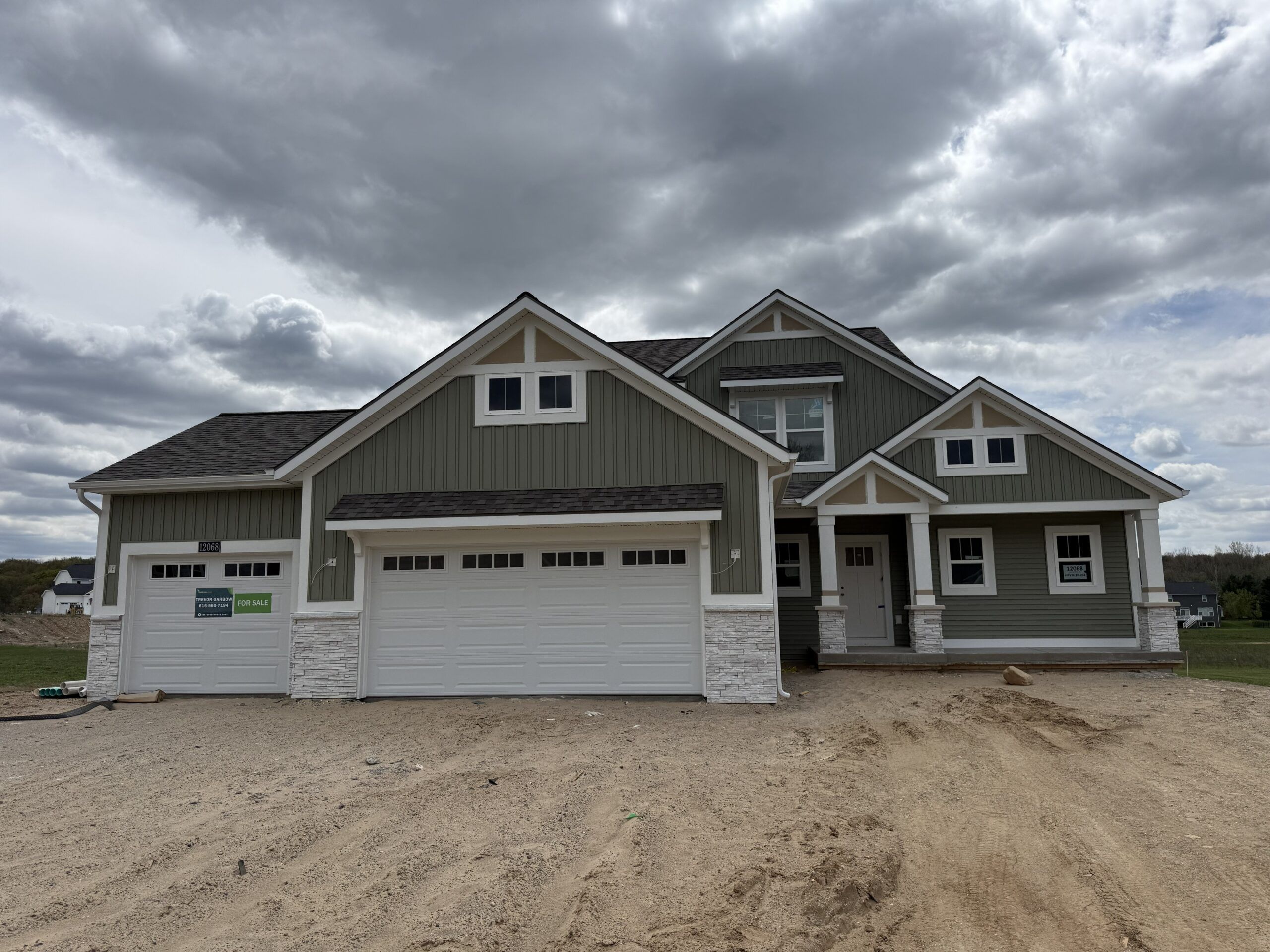 The Marley - Harvest Meadows: Lowell, Michigan - Eastbrook Homes Inc.