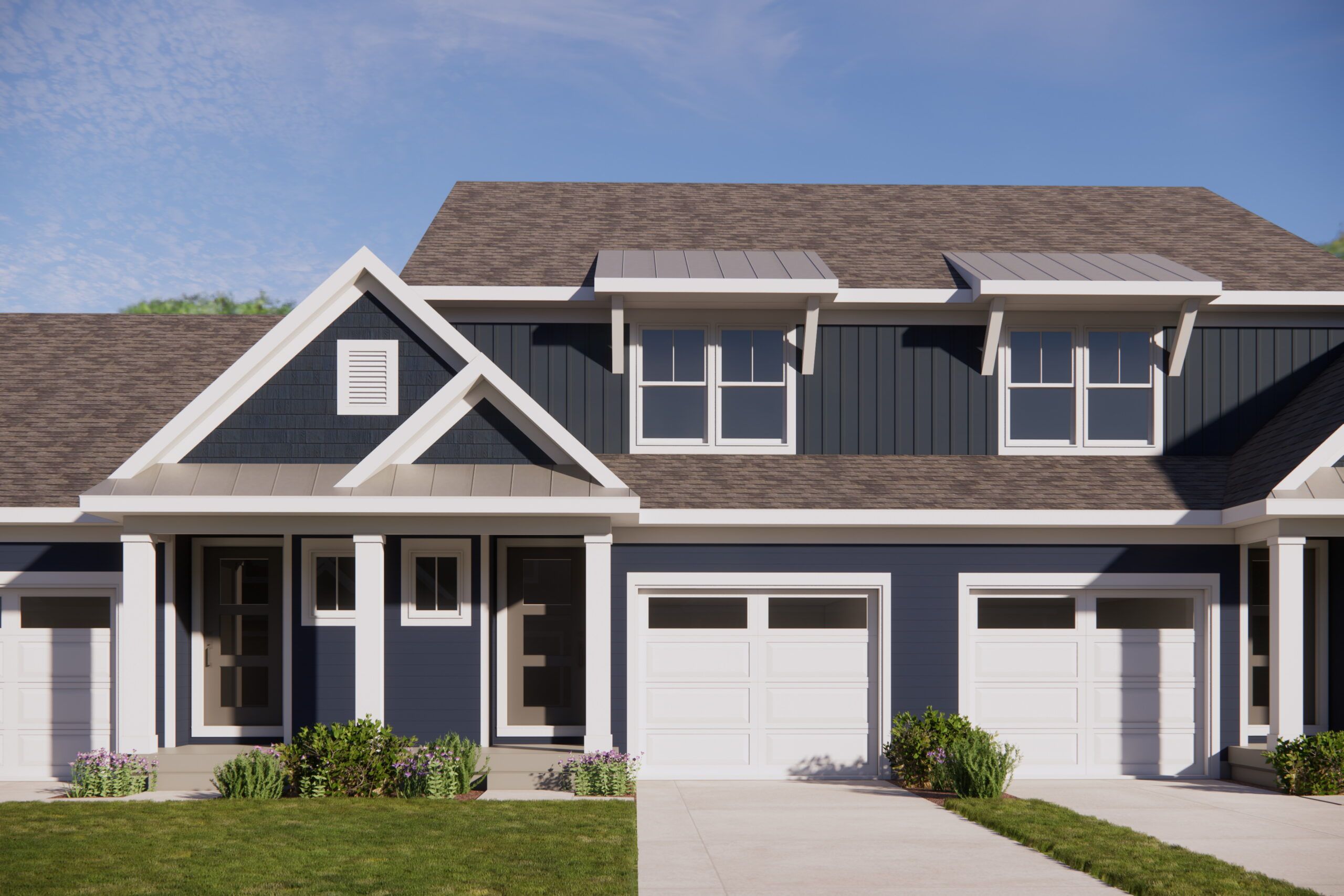 The Cass Townhome - Hathaway Lakes: Nunica, Michigan - Eastbrook Homes Inc.