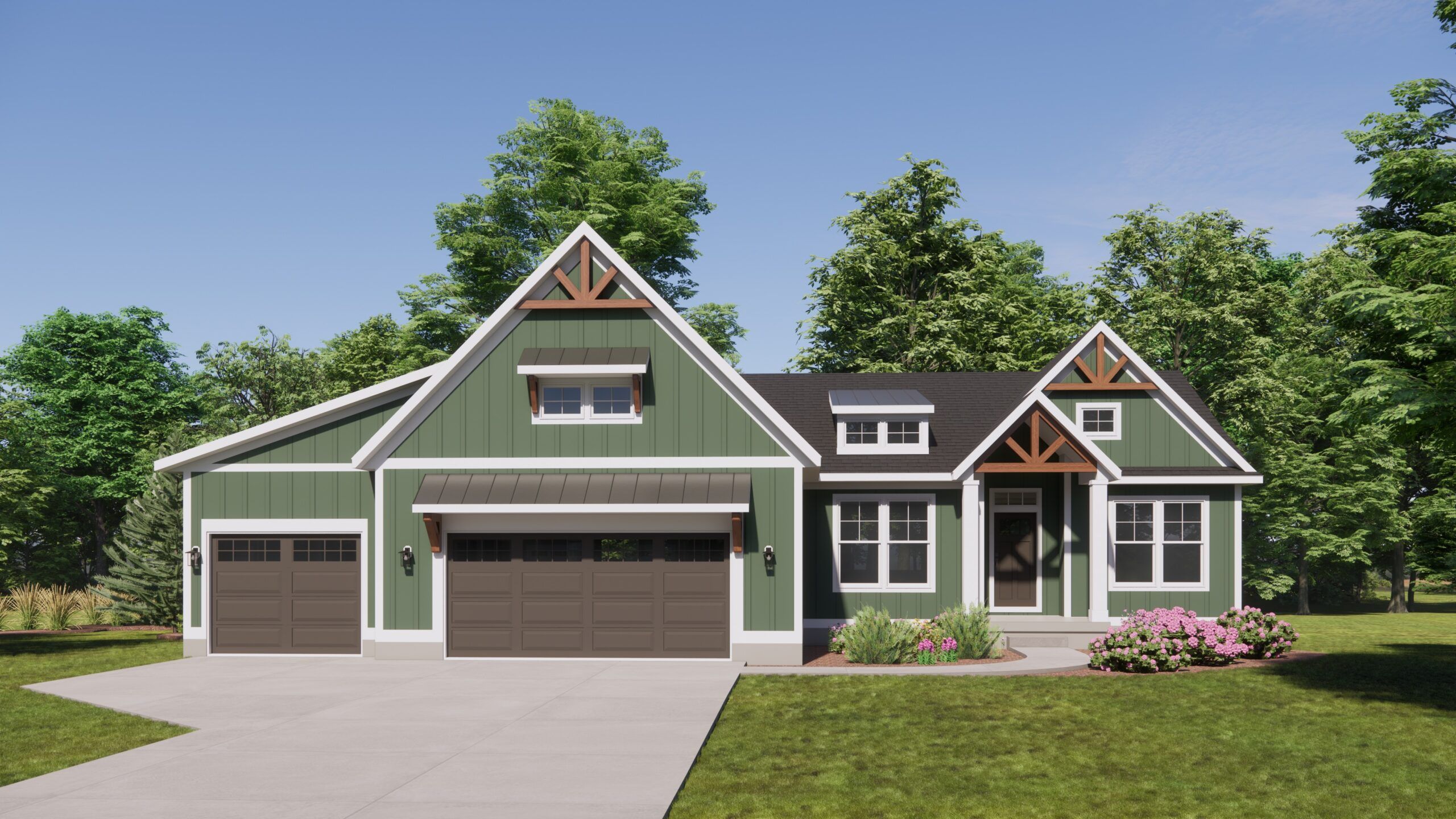 The Maxwell - Harvest Meadows: Lowell, Michigan - Eastbrook Homes Inc.