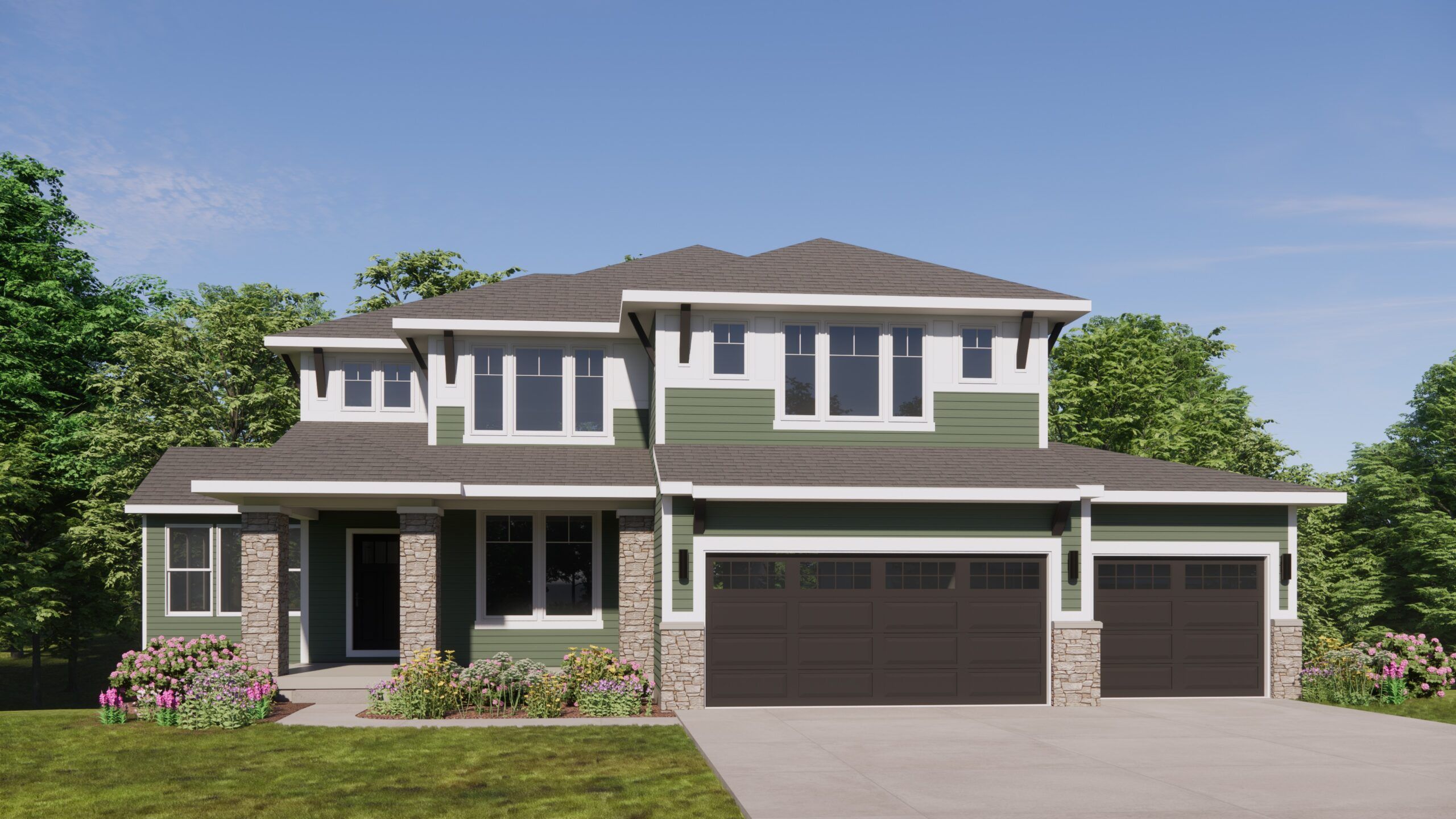 The Preston - Macatawa Legends: Holland, Michigan - Eastbrook Homes Inc.