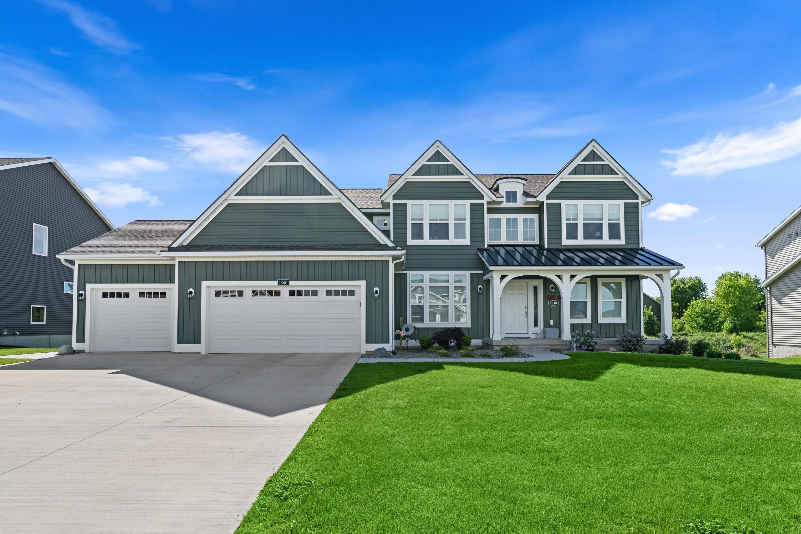 The Jamestown - Bonnie Meadows: Haslett, Michigan - Eastbrook Homes Inc.