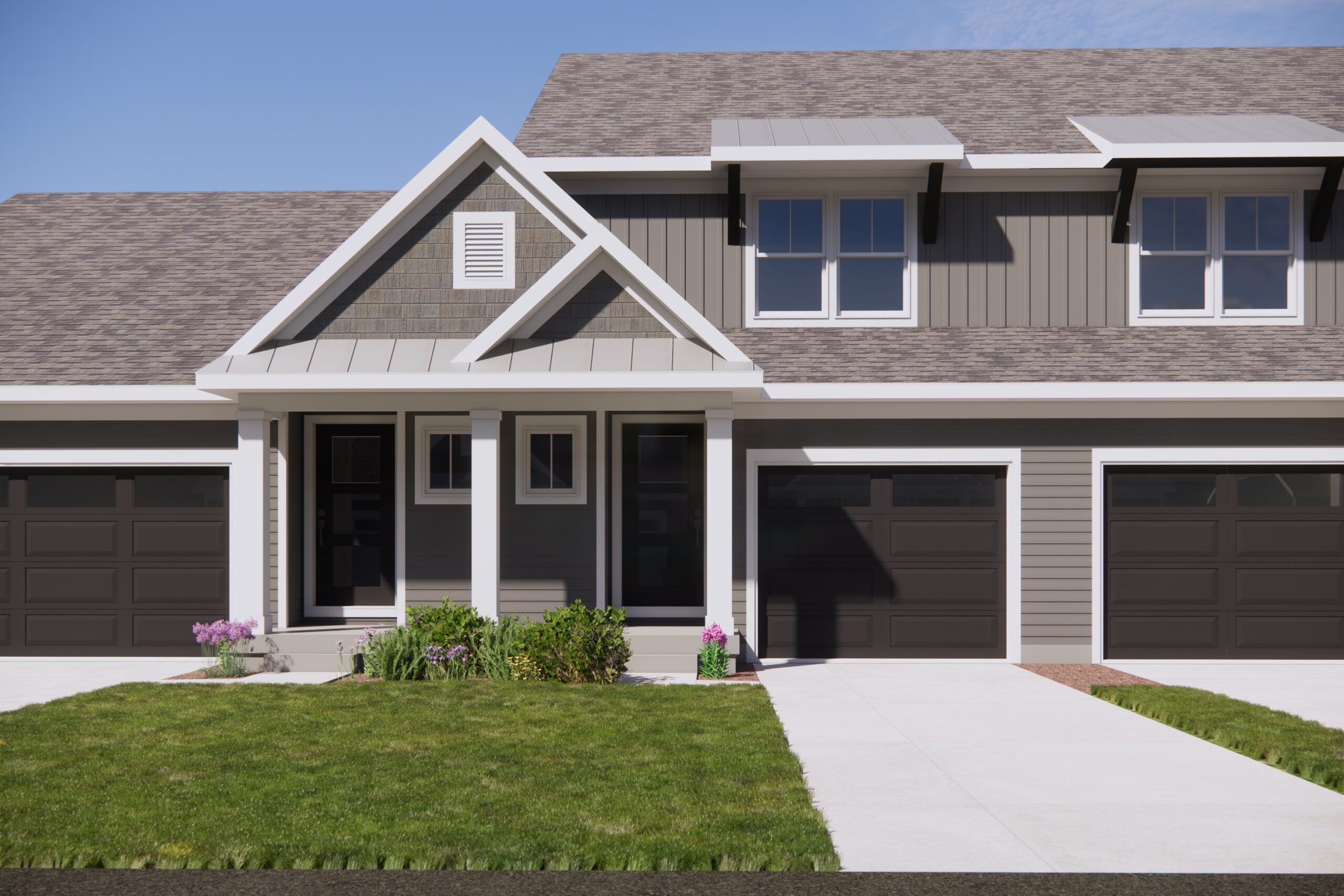 The Carter Townhome - Hathaway Lakes: Nunica, Michigan - Eastbrook Homes Inc.