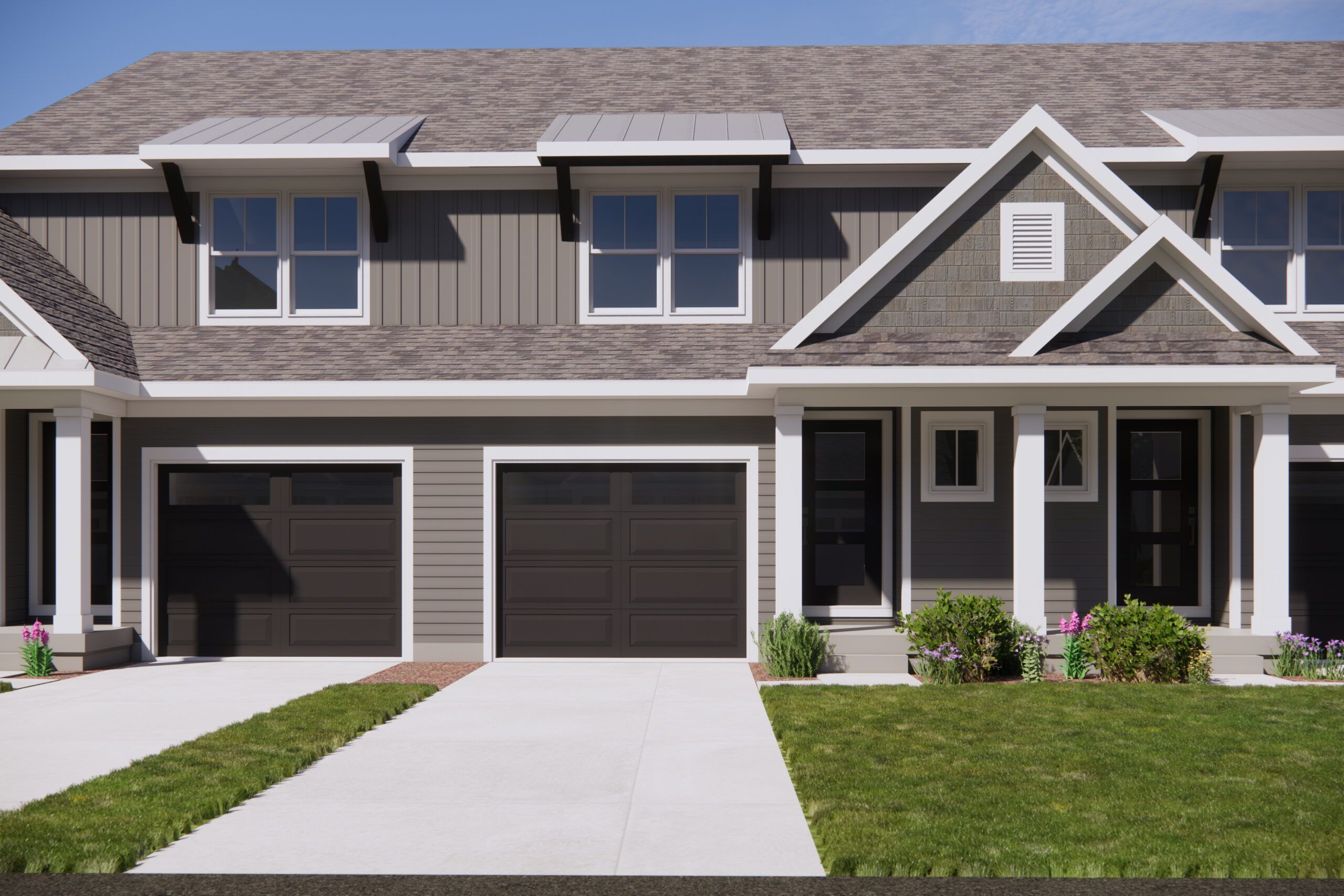 The Carter Townhome - Hathaway Lakes: Nunica, Michigan - Eastbrook Homes Inc.