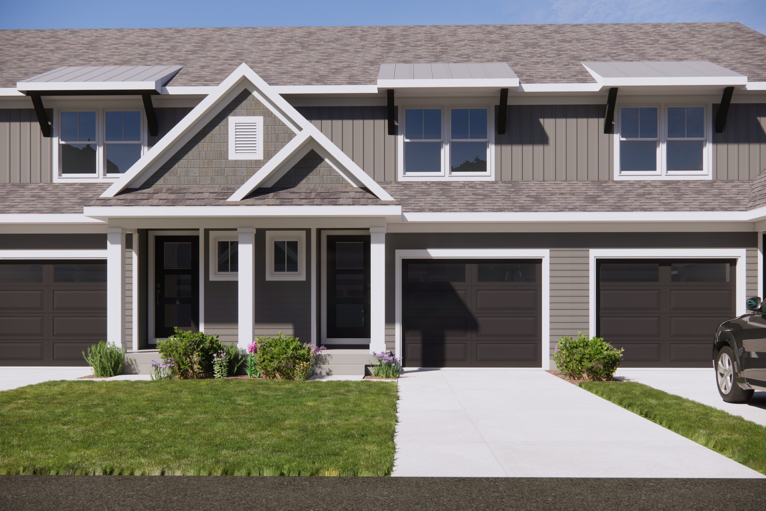 The Carter Townhome - Hathaway Lakes: Nunica, Michigan - Eastbrook Homes Inc.