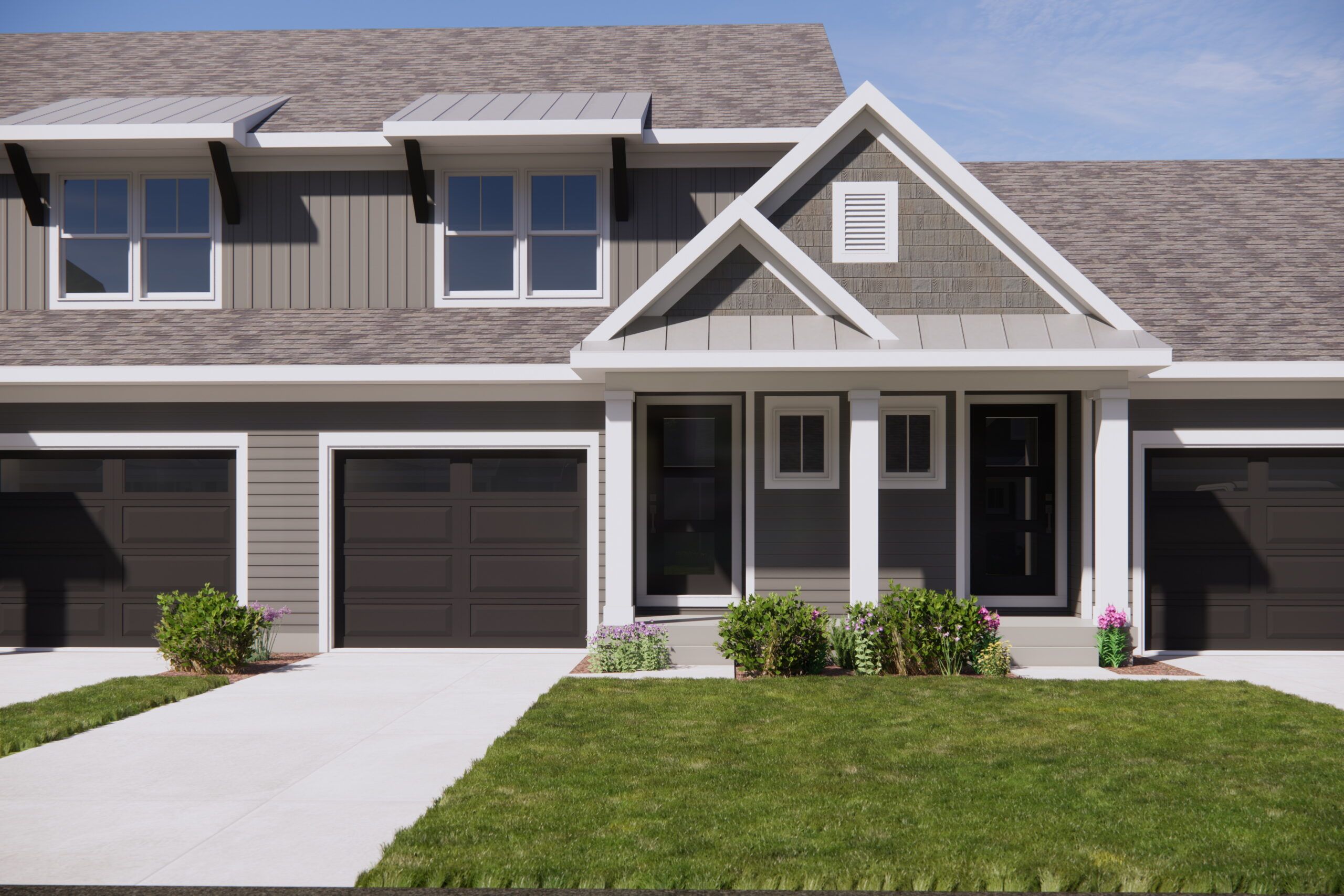 The Carter Townhome - Hathaway Lakes: Nunica, Michigan - Eastbrook Homes Inc.