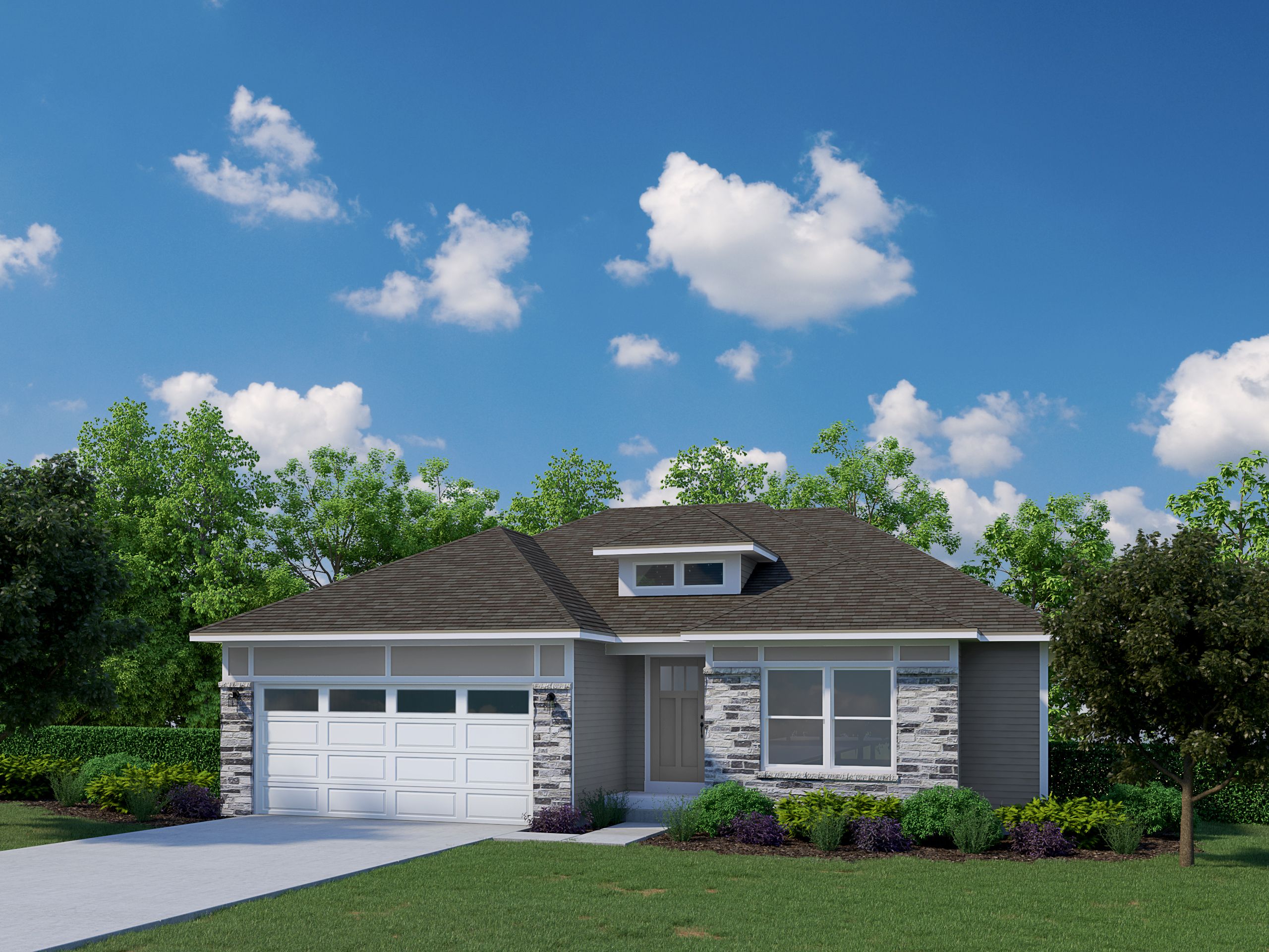 The Gemma - Wind Trace: Grand Ledge, Michigan - Eastbrook Homes Inc.