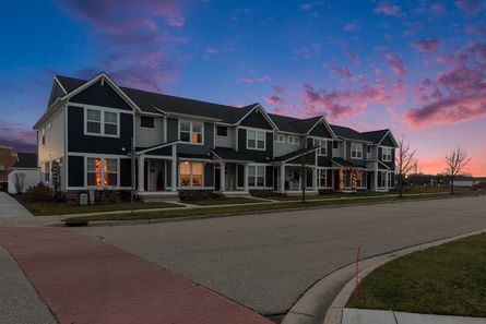 The Thayer Townhome Floor Plan - Eastbrook Homes Inc.