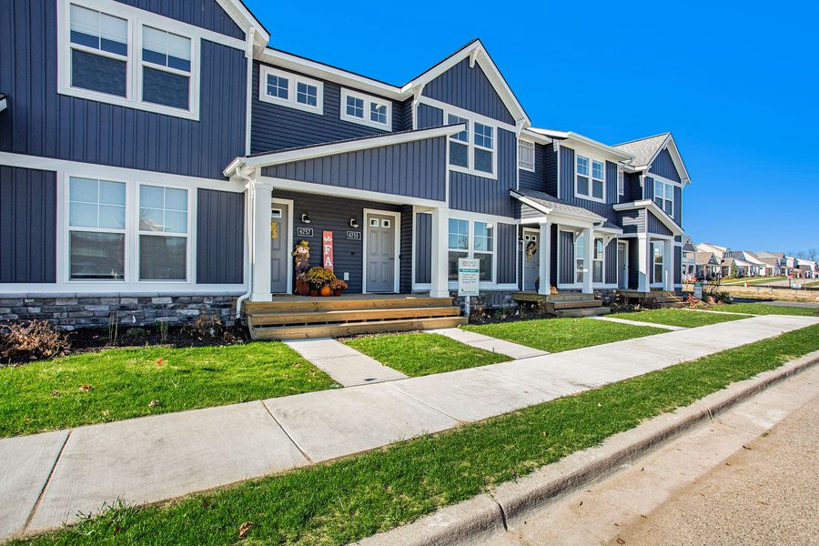 The Thayer Townhome by Eastbrook Homes Inc. in Grand Rapids MI